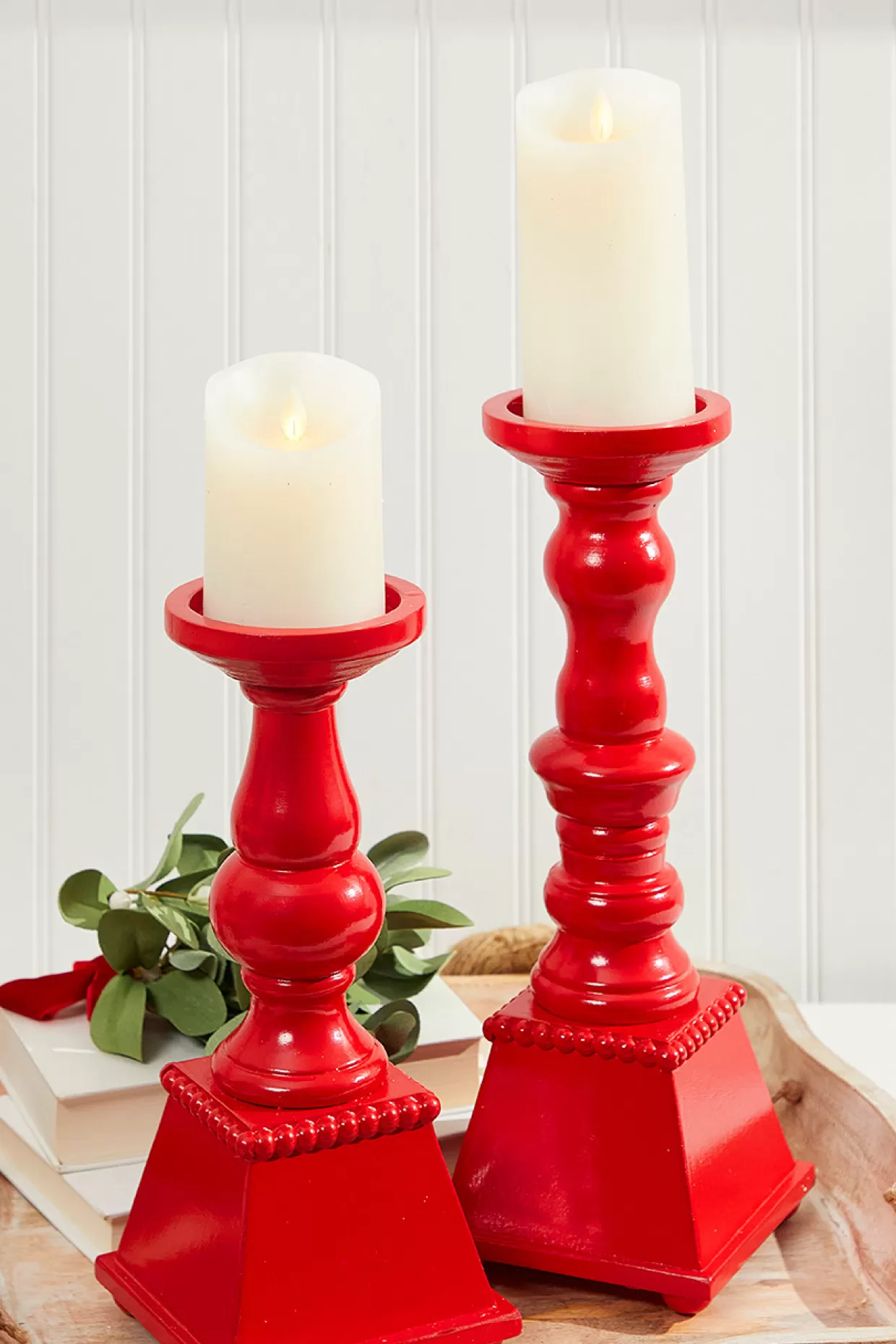 Decorator's Warehouse 12" Wood/Metal Candy Stand