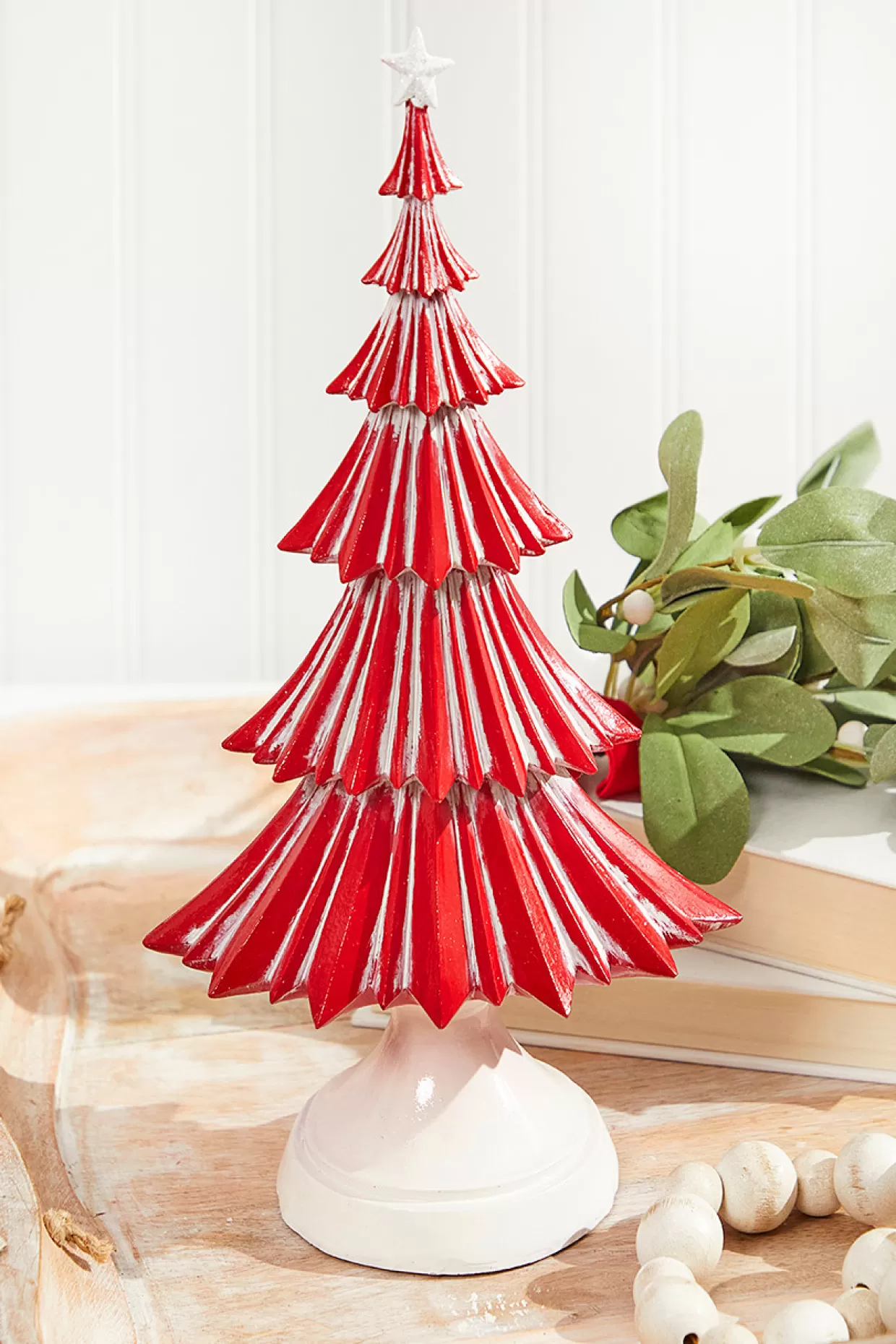 Decorator's Warehouse 13" Nordic Striped Christmas Tree