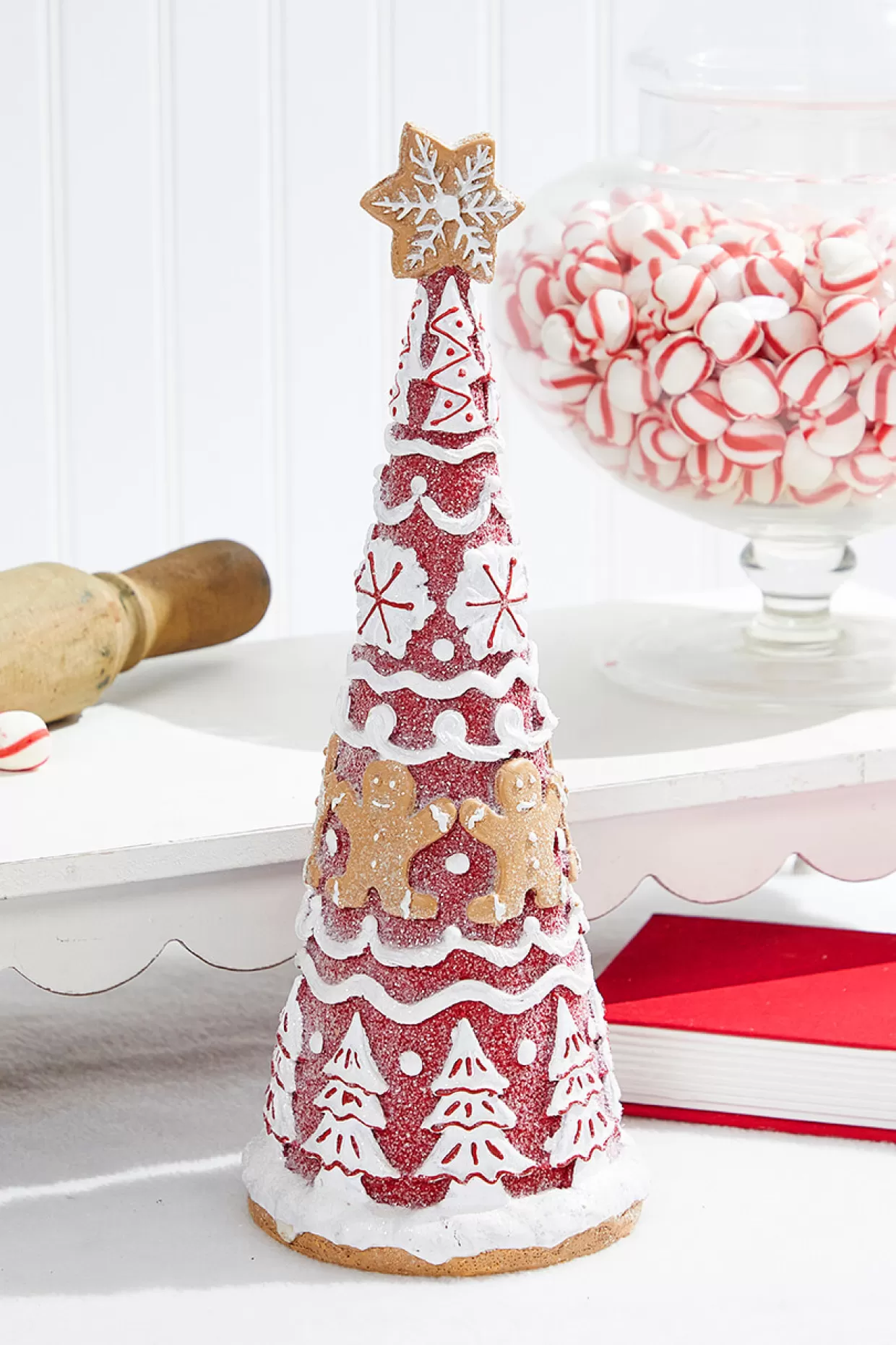 Decorator's Warehouse 14" Gingerbread Resin Tree