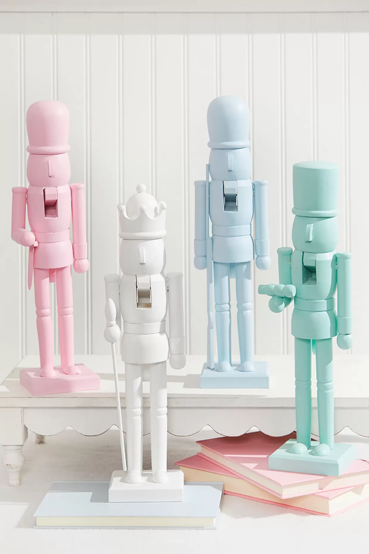 Decorator's Warehouse 15" Monochromatic Nutcracker - 4 Assorted