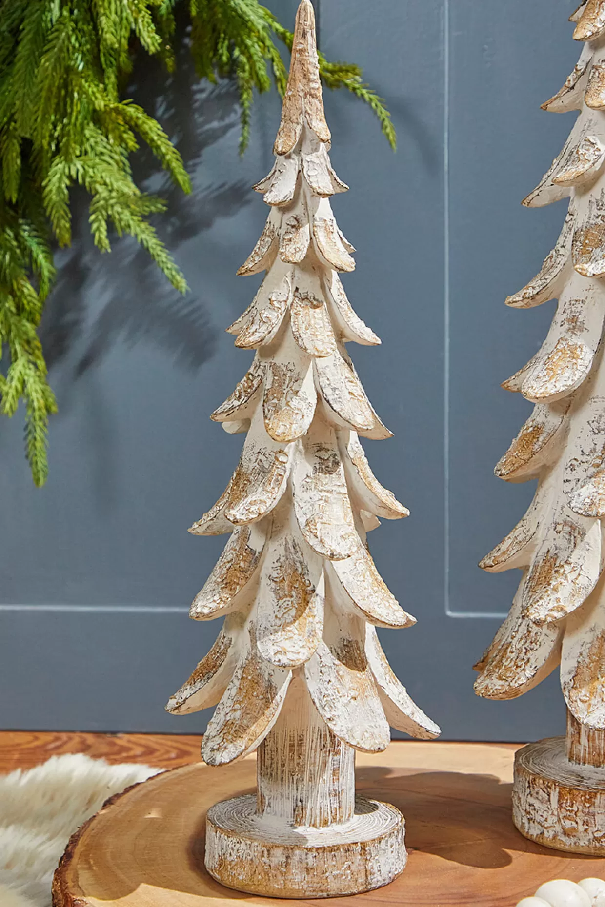 Decorator's Warehouse 15" Resin Winter Forest Tree