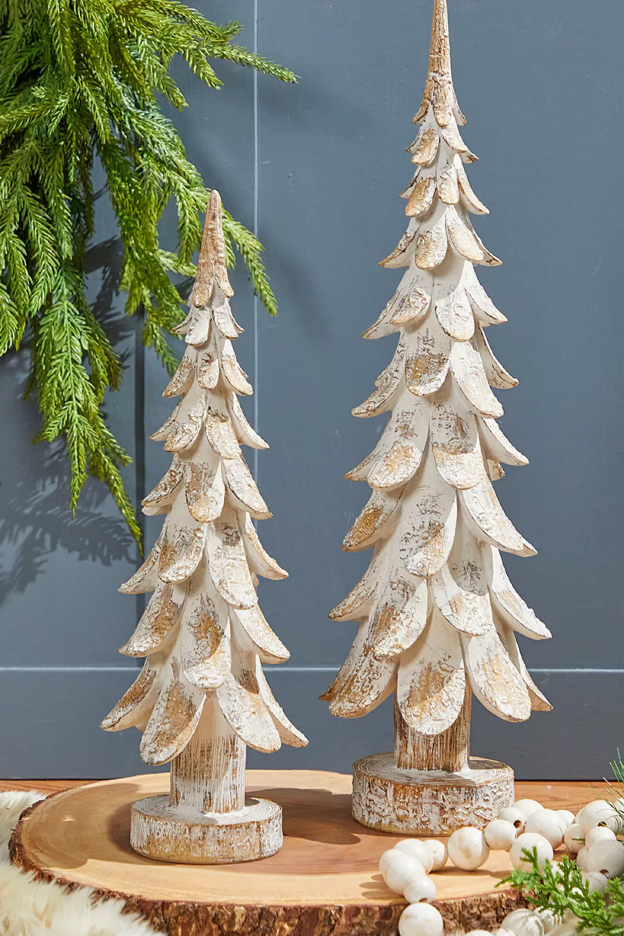 Decorator's Warehouse 15" Resin Winter Forest Tree