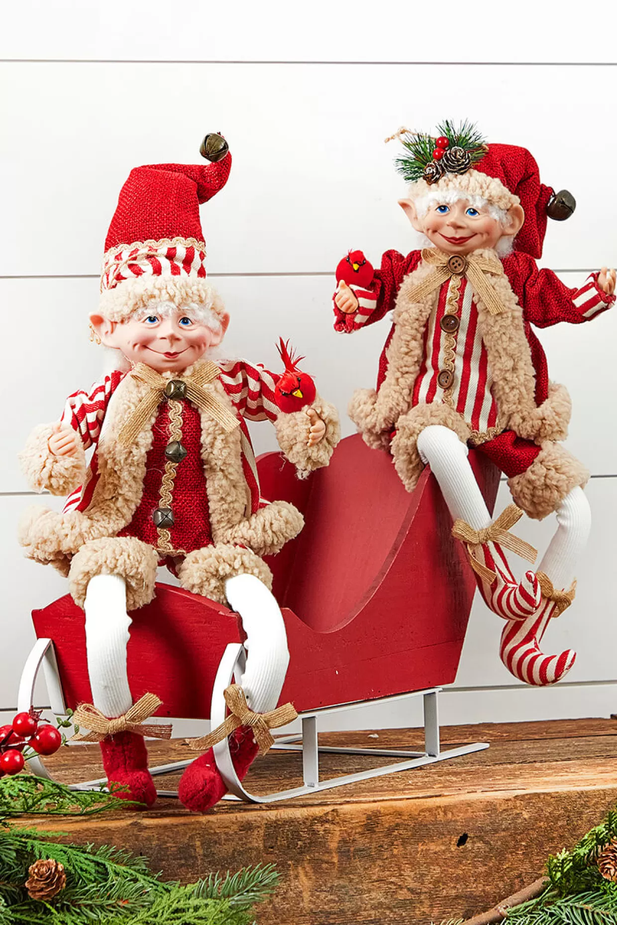 Decorator's Warehouse 17" Bendable Winter Song Elf