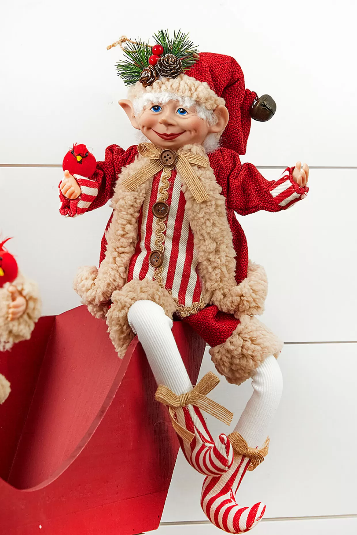 Decorator's Warehouse 17" Bendable Winter Song Elf