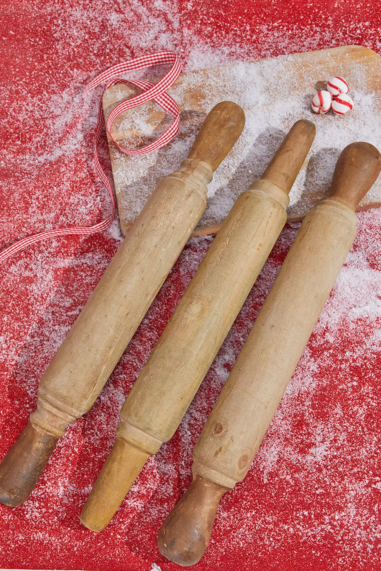 Decorator's Warehouse 18” Park Hill Large Country Wood Rolling Pin