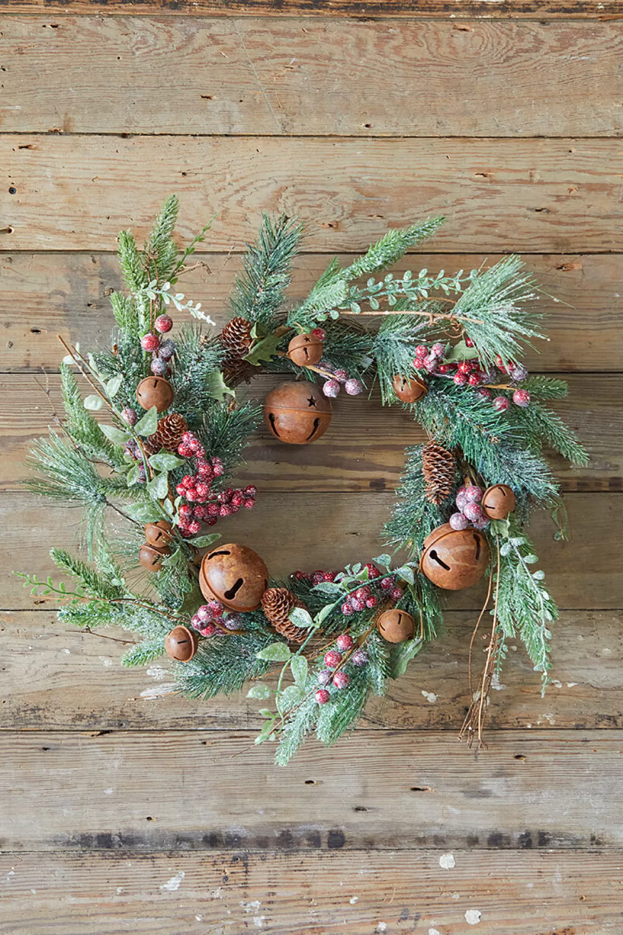 Decorator's Warehouse 18" Rustic Bell Wreath