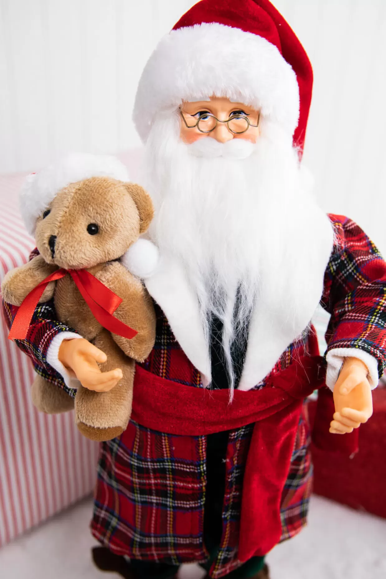 Decorator's Warehouse 18" Santa In Pajamas Figurine