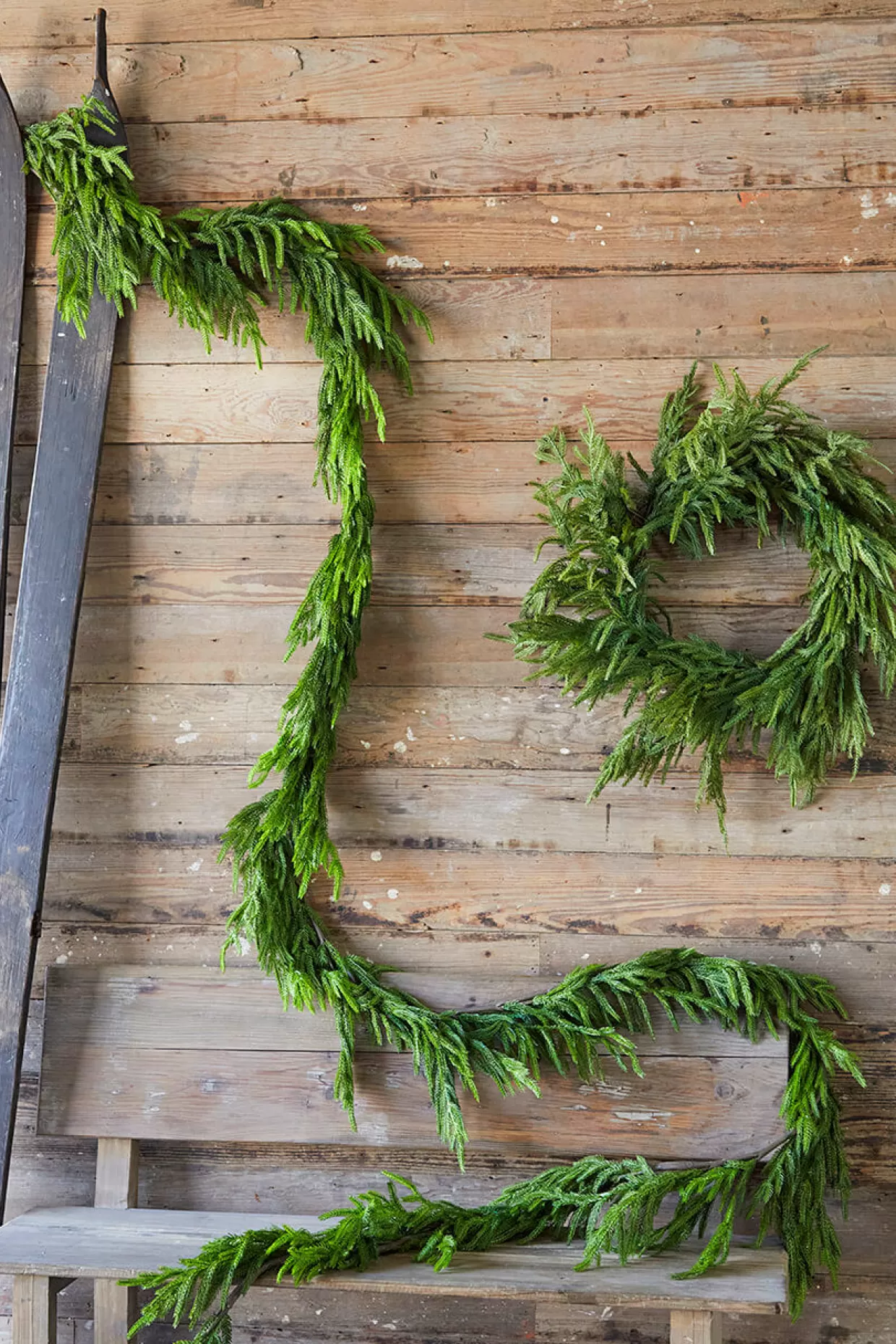 Decorator's Warehouse 192” Real Touch Norfolk Pine Garland