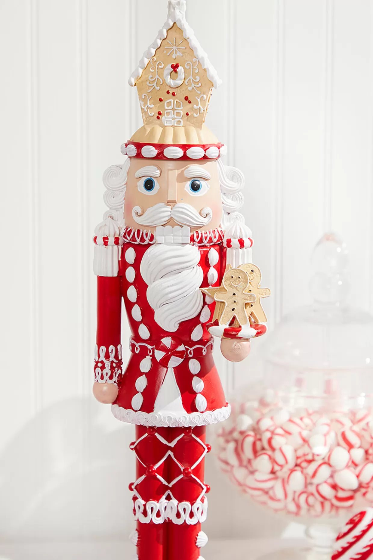 Decorator's Warehouse 21.5" Gingerbread House Nutcracker