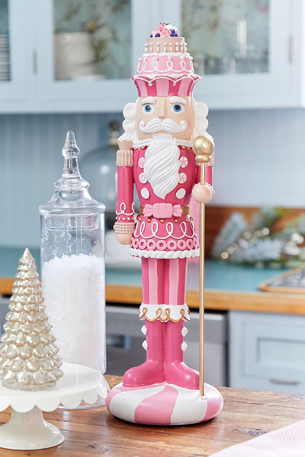 Decorator's Warehouse 21" Pink Sweet Shoppe Nutcracker