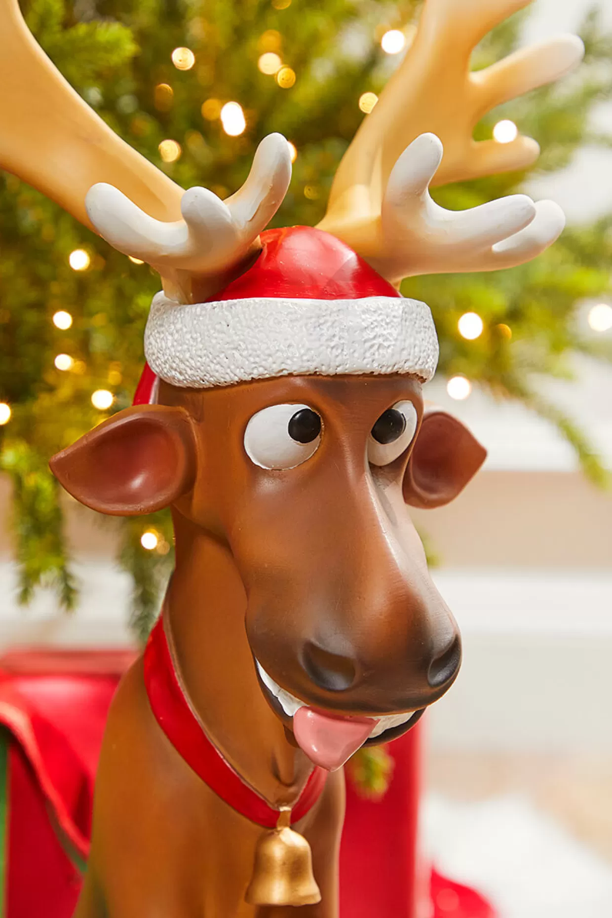 Decorator's Warehouse 22.5" Funny Reindeer - Sitting