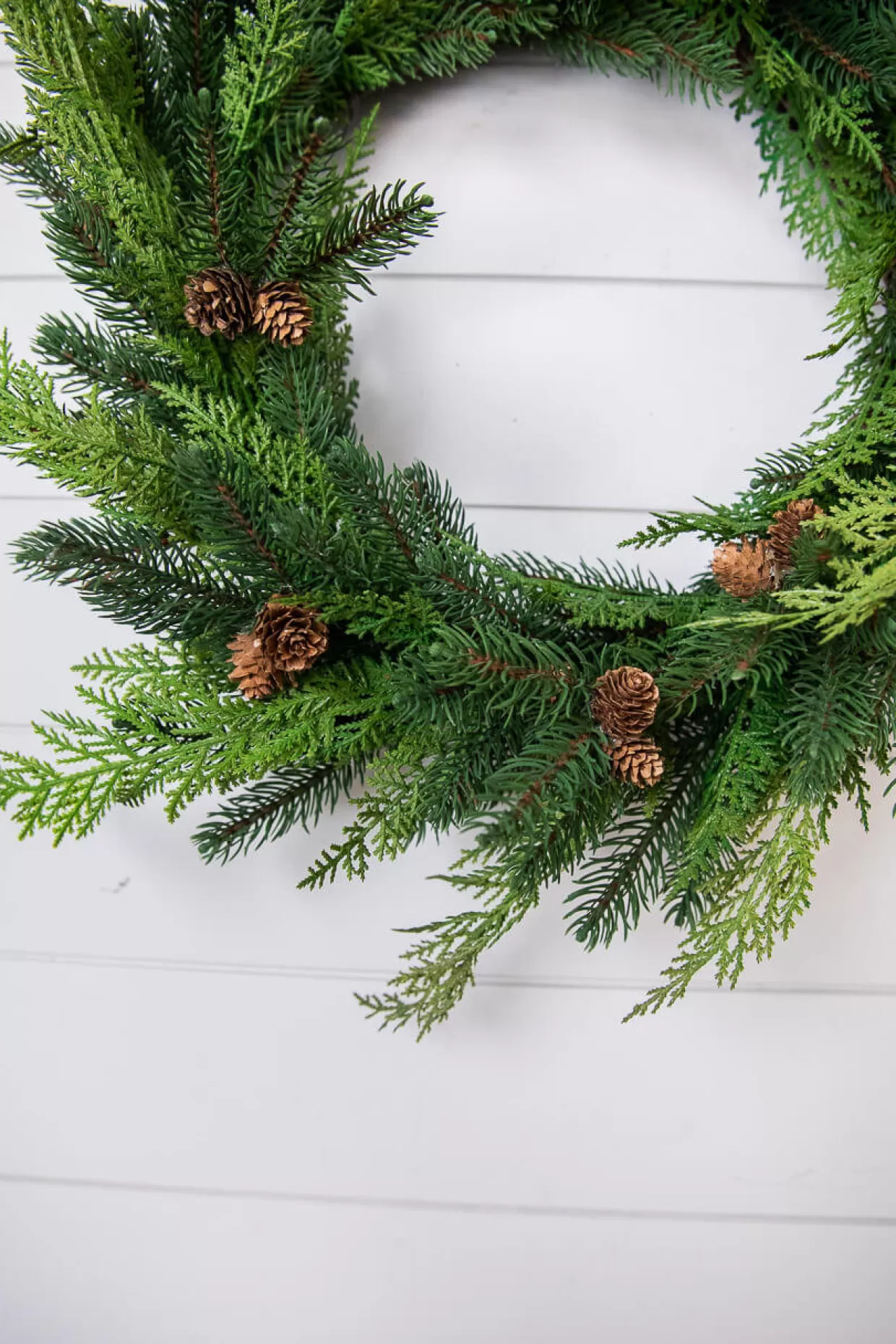 Decorator's Warehouse 24” Just Cut Woodland Pines Real Touch Wreath