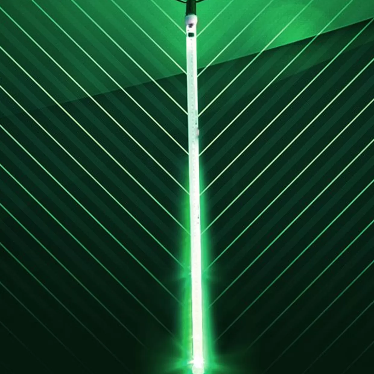 Decorator's Warehouse 24" LED Snowfall Tube - Green