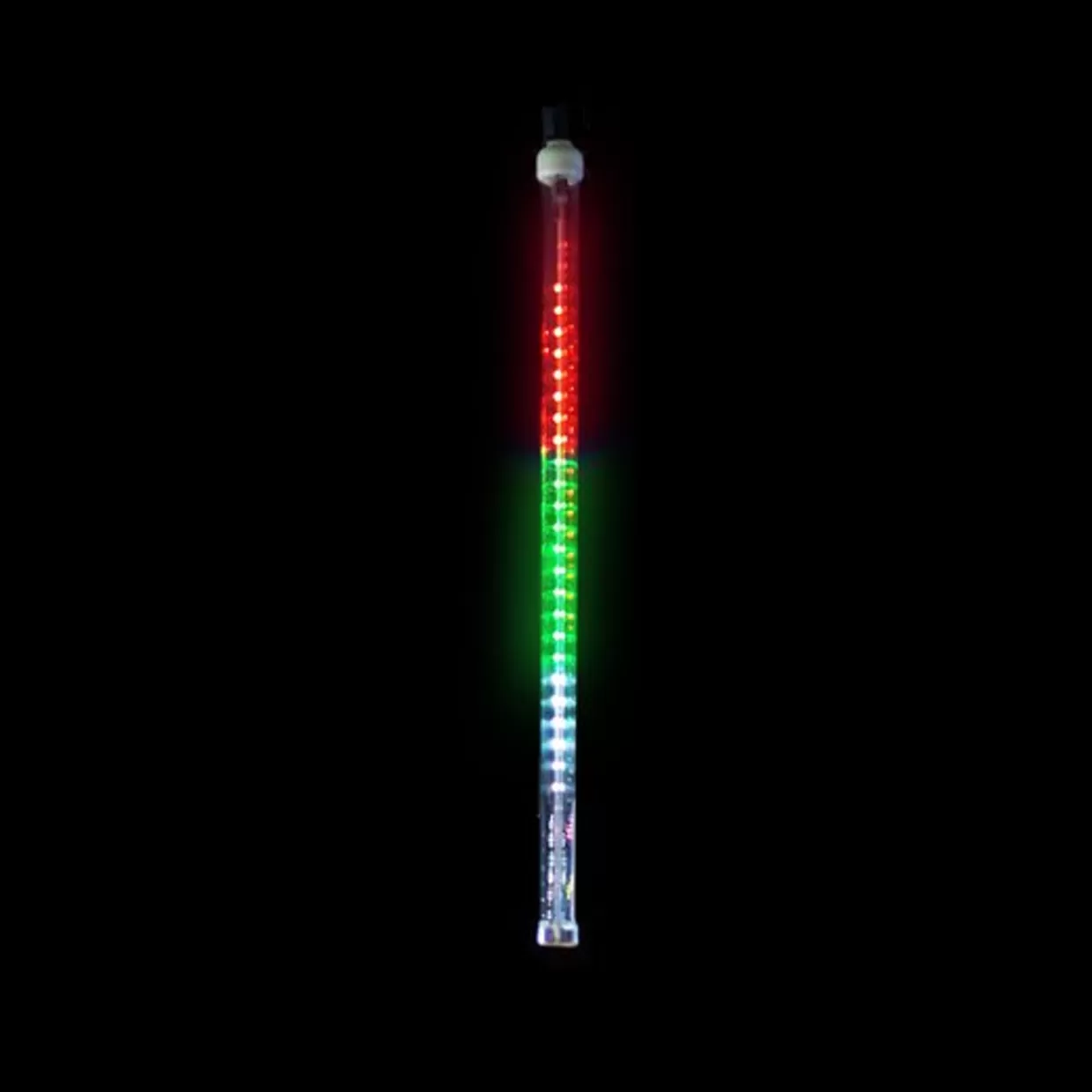 Decorator's Warehouse 24" LED Snowfall Tube - Red/Green/Pure White