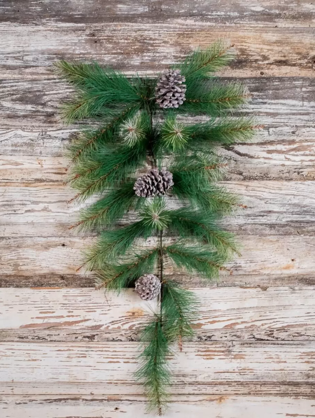 Decorator's Warehouse 28” Pine Teardrop With Frosted Cone