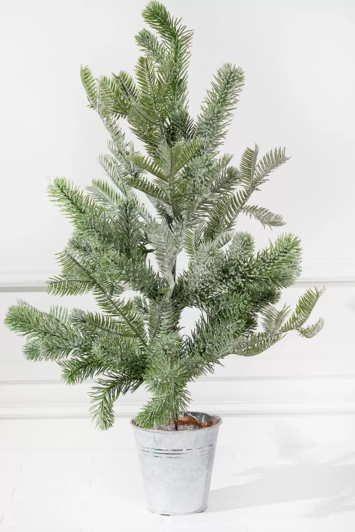 Decorator's Warehouse 2’ Flocked Potted Pine Tree