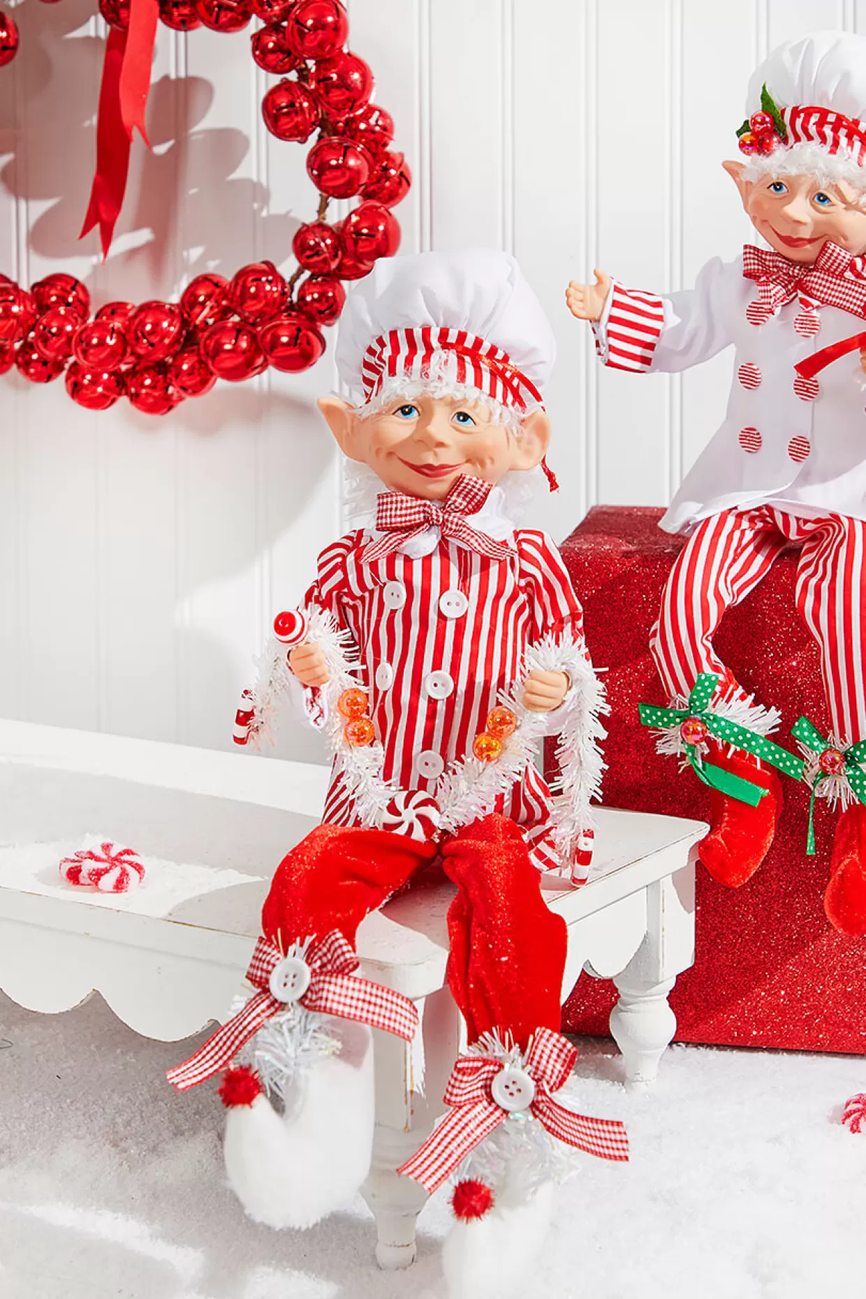Decorator's Warehouse 30" Bendable Candy Elf Ornament
