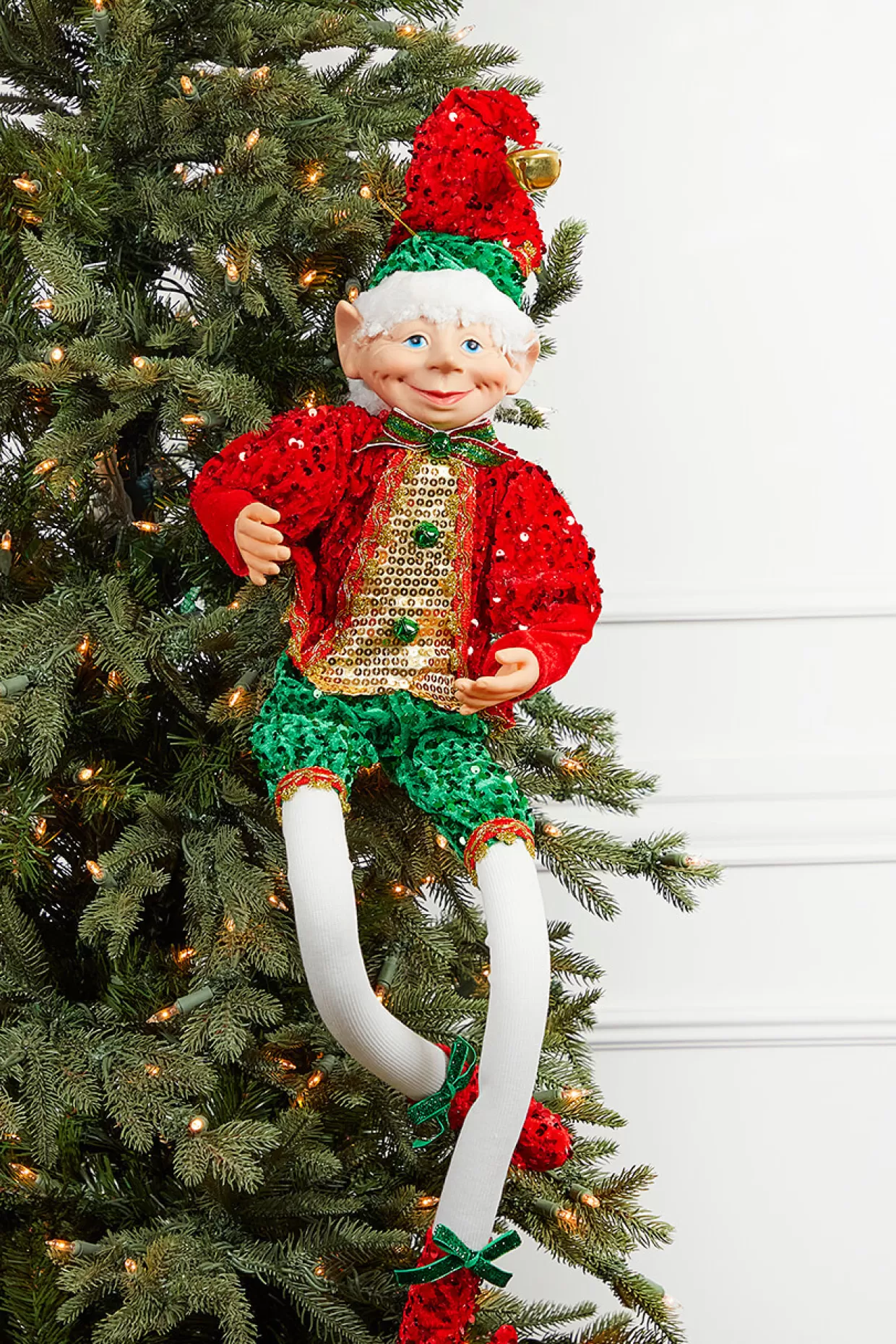 Decorator's Warehouse 30" Sequin Bendable Elf