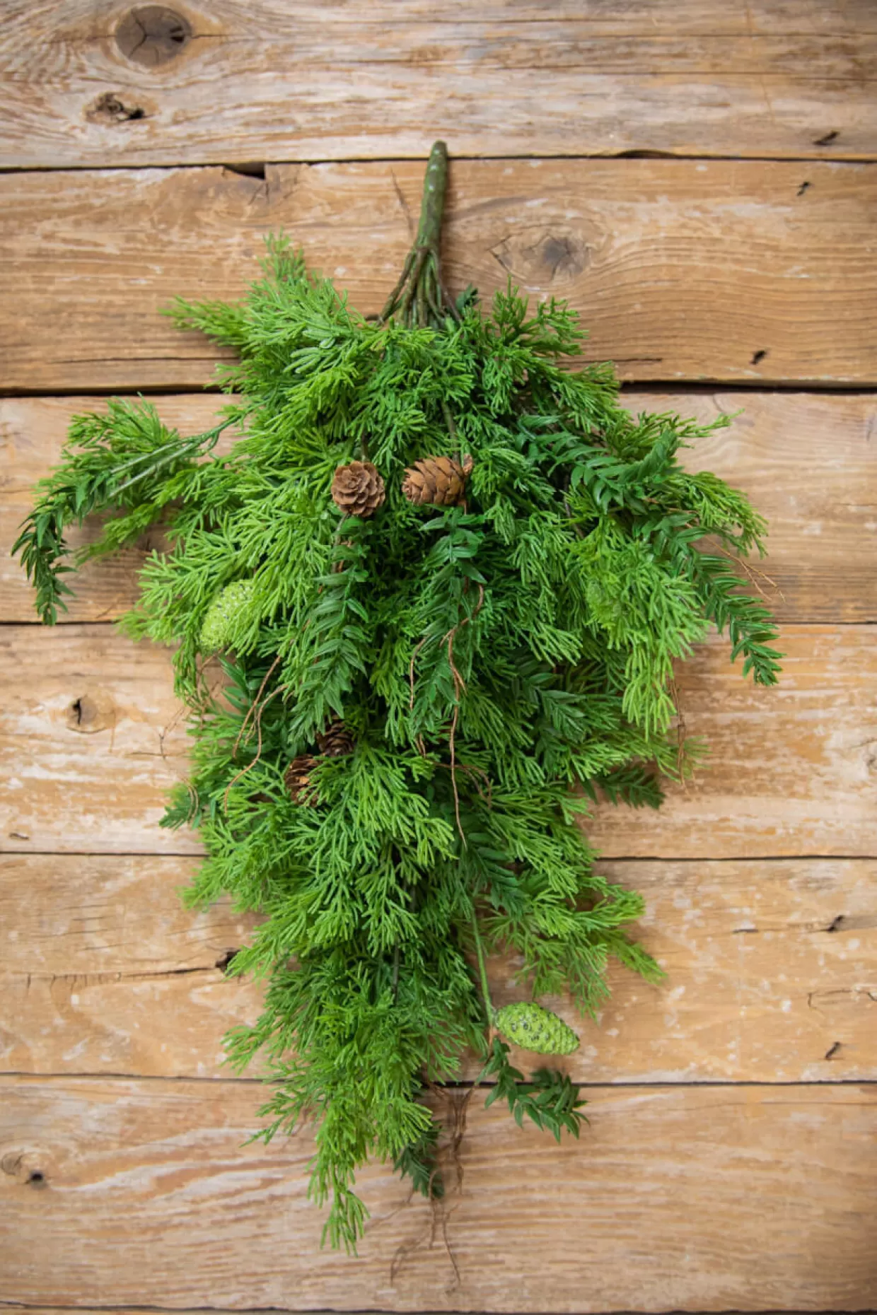 Decorator's Warehouse 32” Christmas Cedar/Hemlock Swag