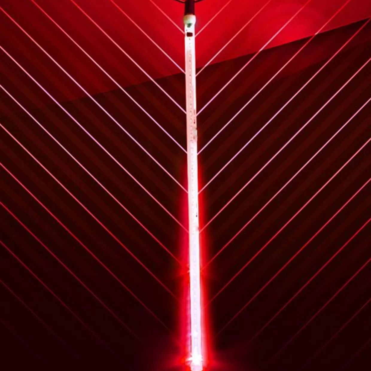 Decorator's Warehouse 36" LED Snowfall Tube - Red