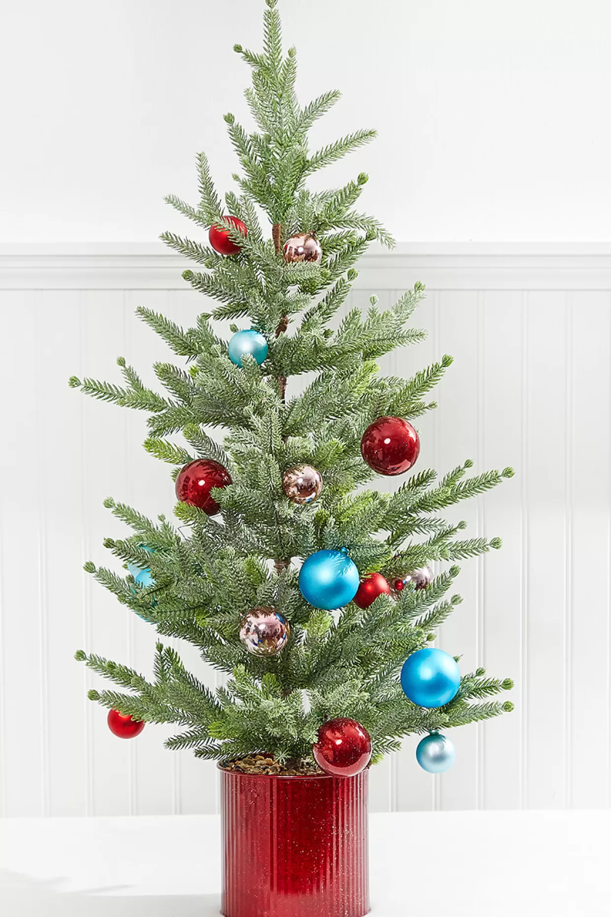 Decorator's Warehouse 36” Potted Tree With Ball Ornament
