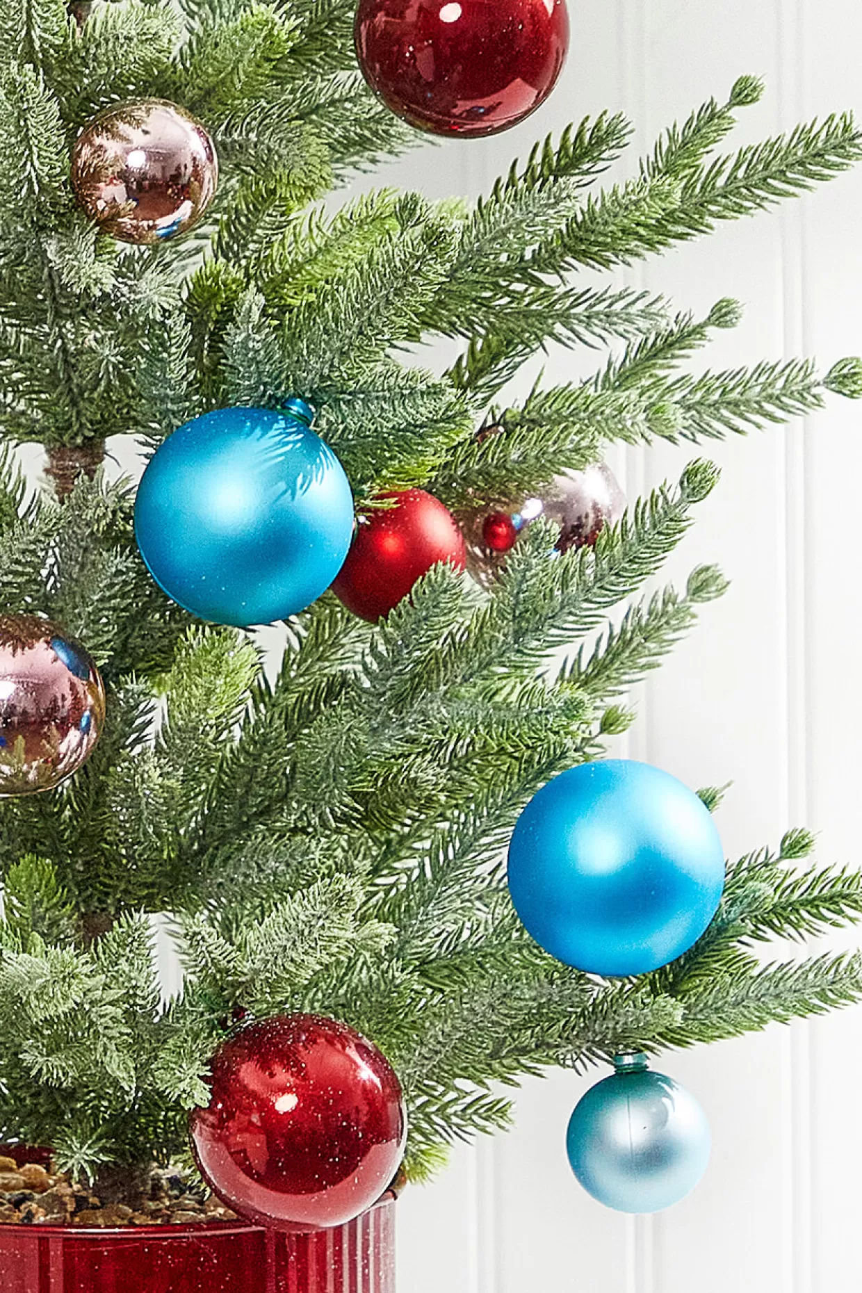 Decorator's Warehouse 36” Potted Tree With Ball Ornament
