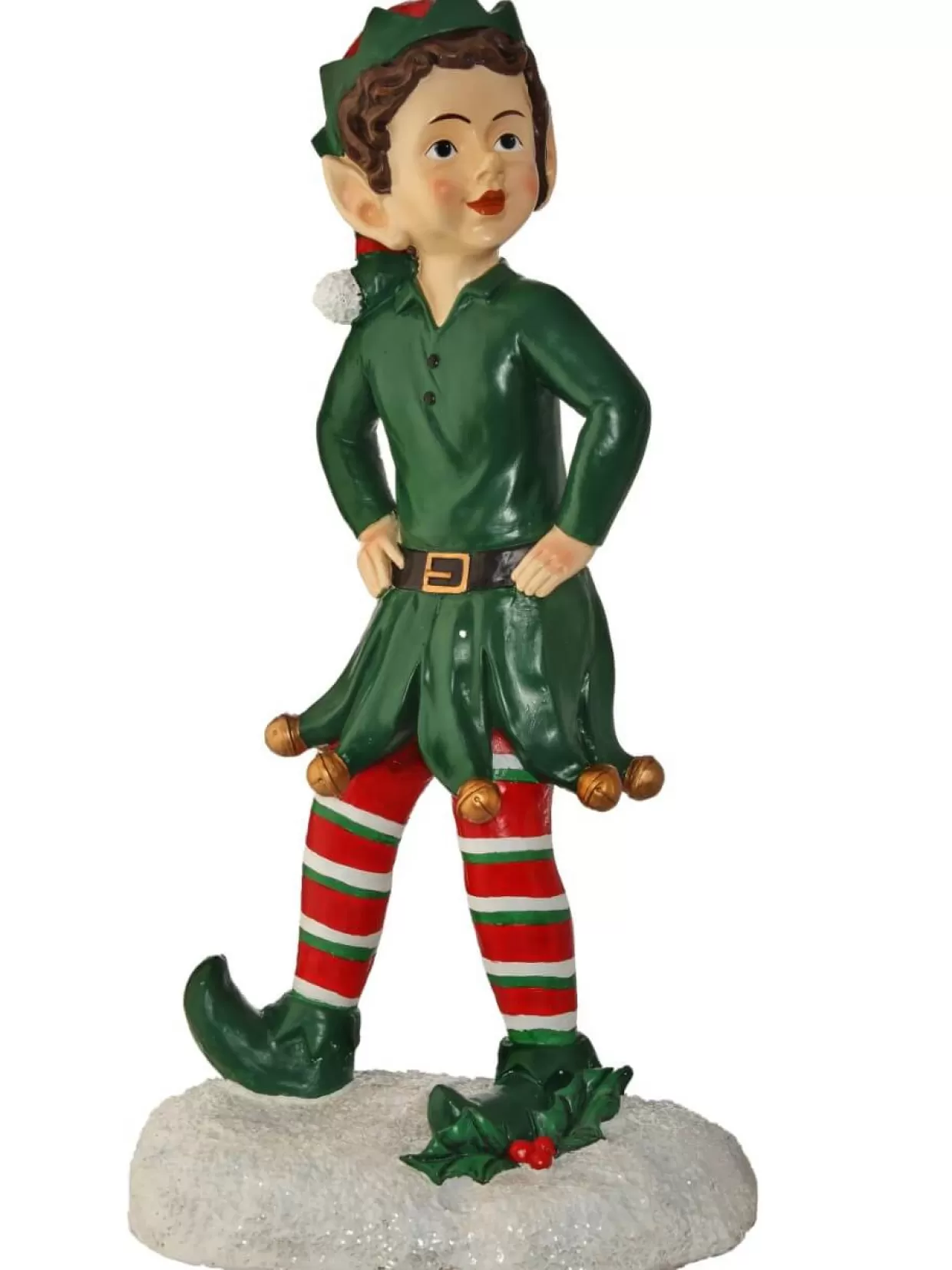 Decorator's Warehouse 36" Resin Elf With Hands On Hip