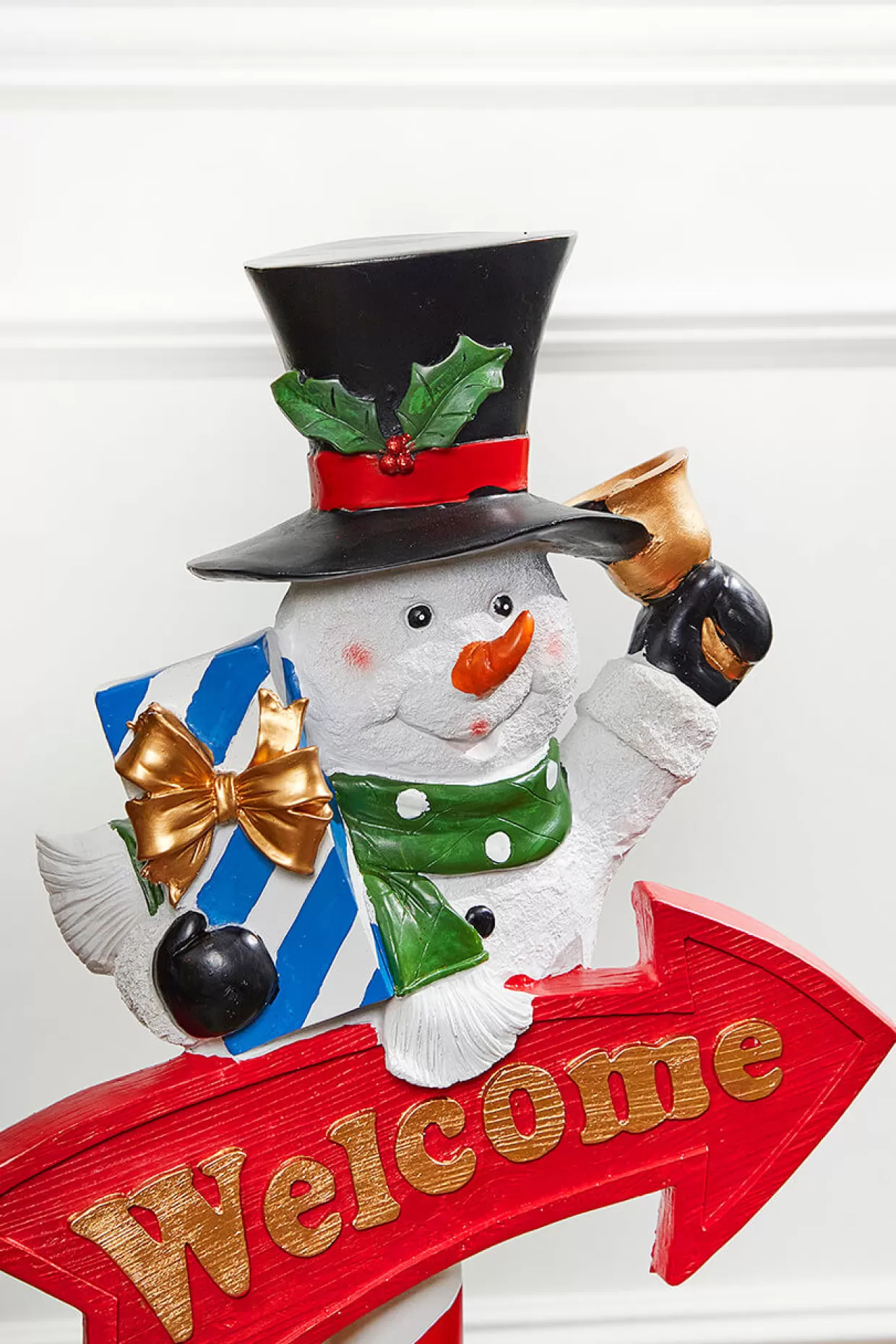 Decorator's Warehouse 36” Snowmen With Welcome Sign