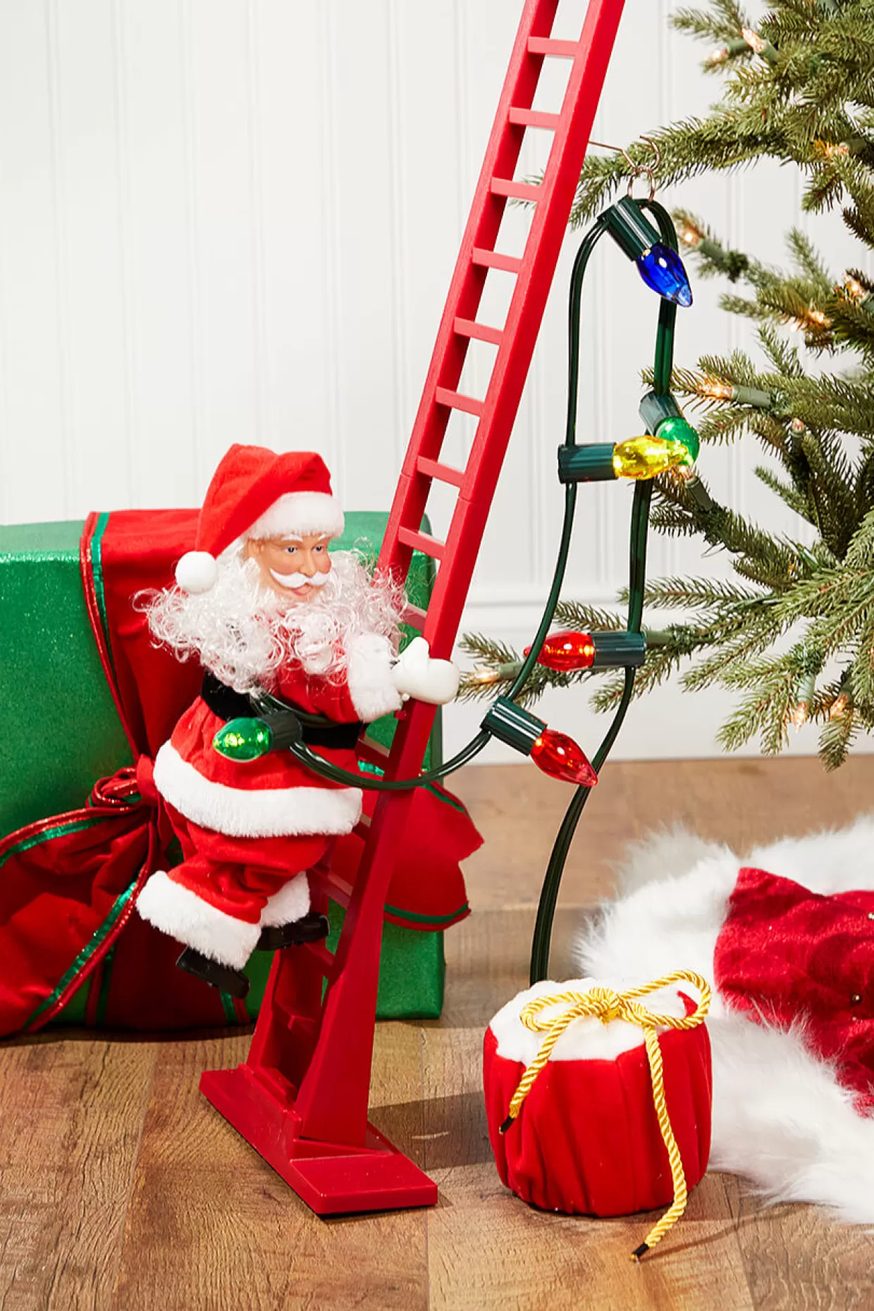 Decorator's Warehouse 40" Mr. Christmas Super Climbing Santa