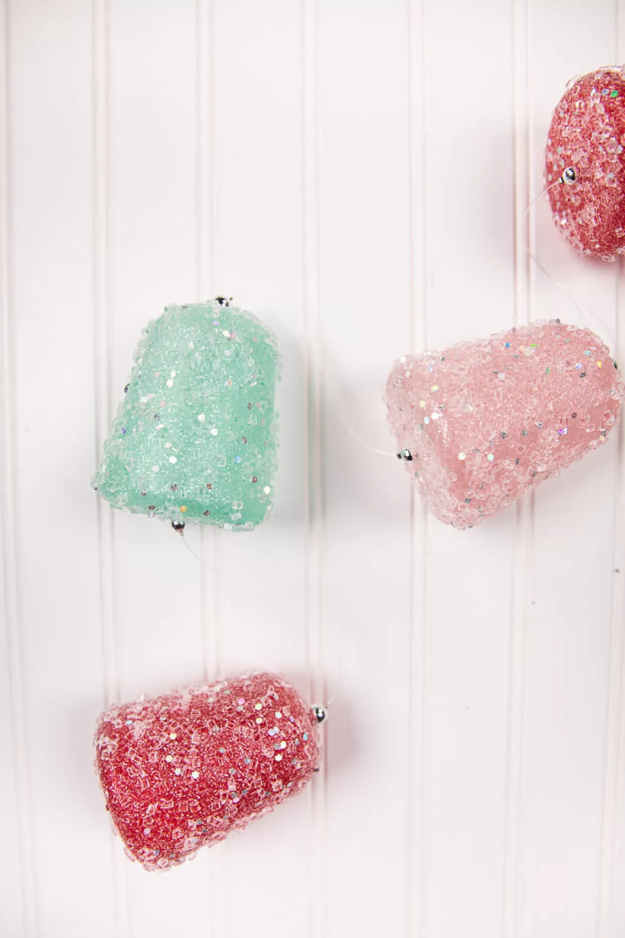 Decorator's Warehouse 46” Ice Gumdrop Ornament Garland