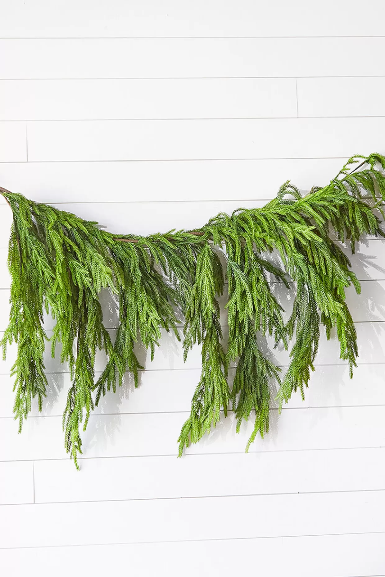 Decorator's Warehouse 47" Real Touch Norfolk Pine Dripping Garland