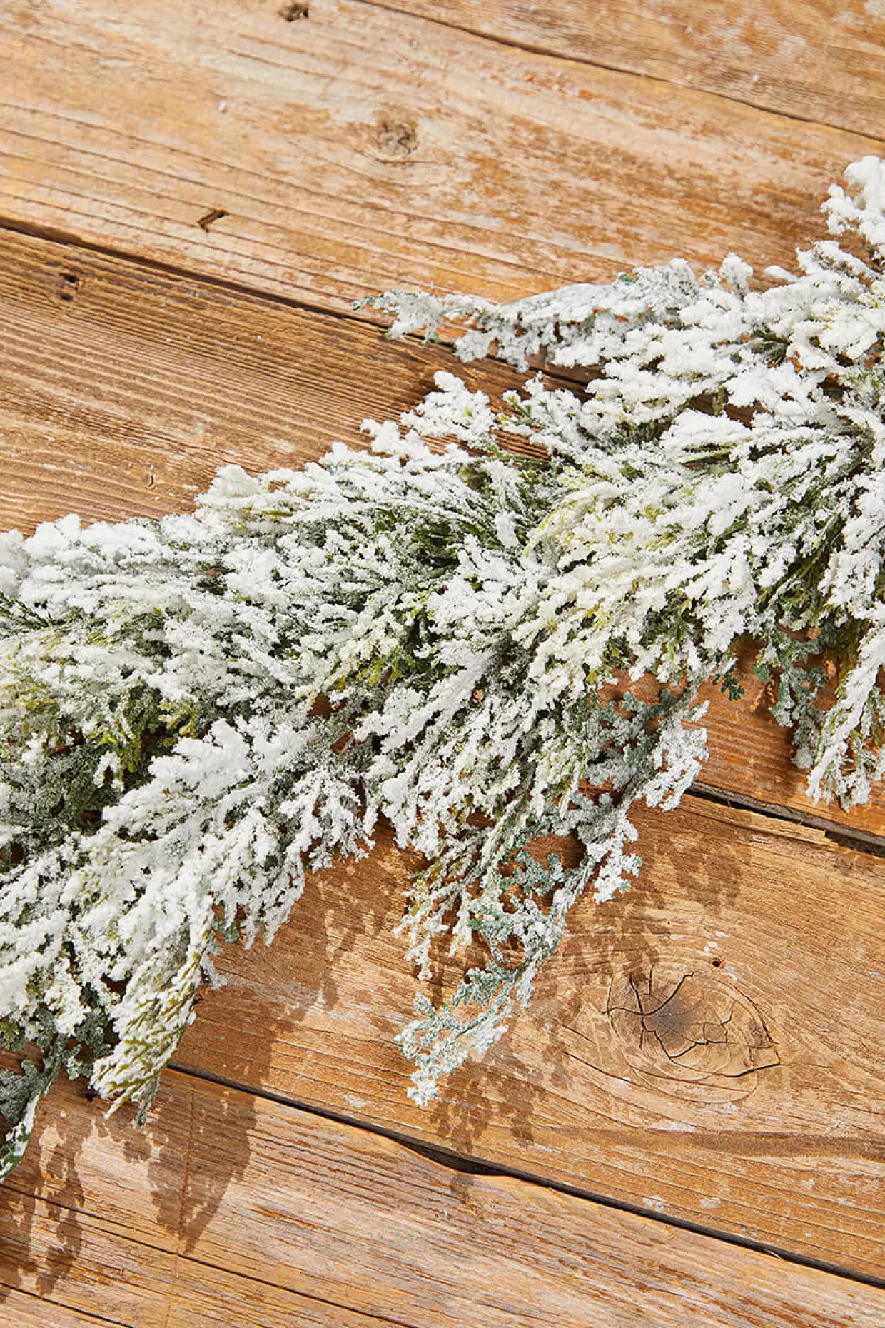 Decorator's Warehouse 48” Frosted Cedar Garland