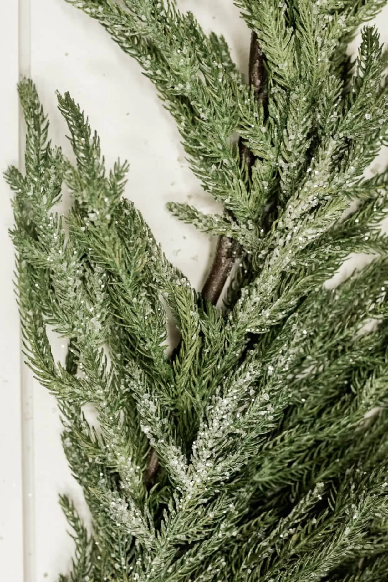 Decorator's Warehouse 48” Iced Garden Norfolk Pine Garland