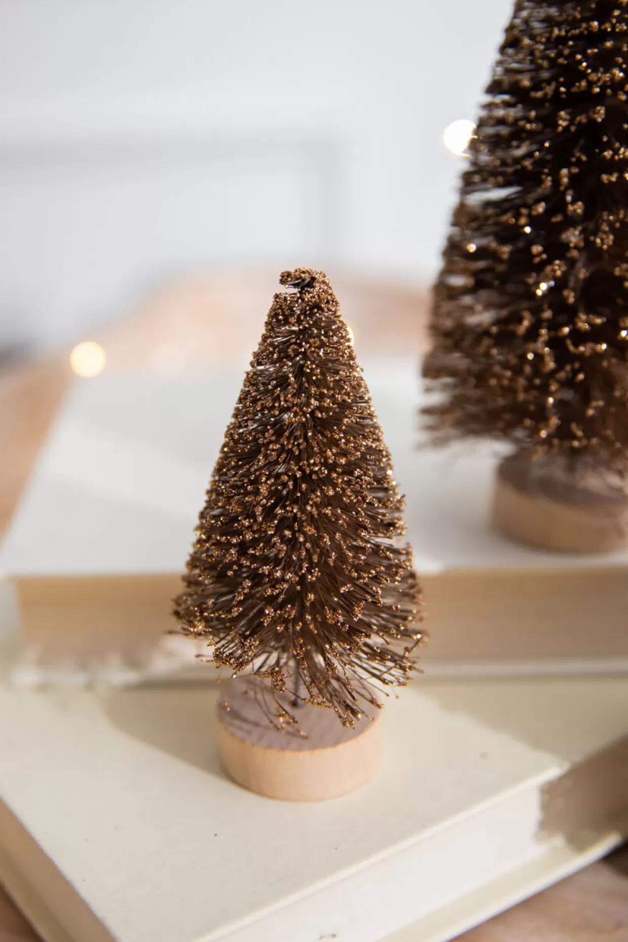 Decorator's Warehouse 4” Champagne Bottle Brush Tree