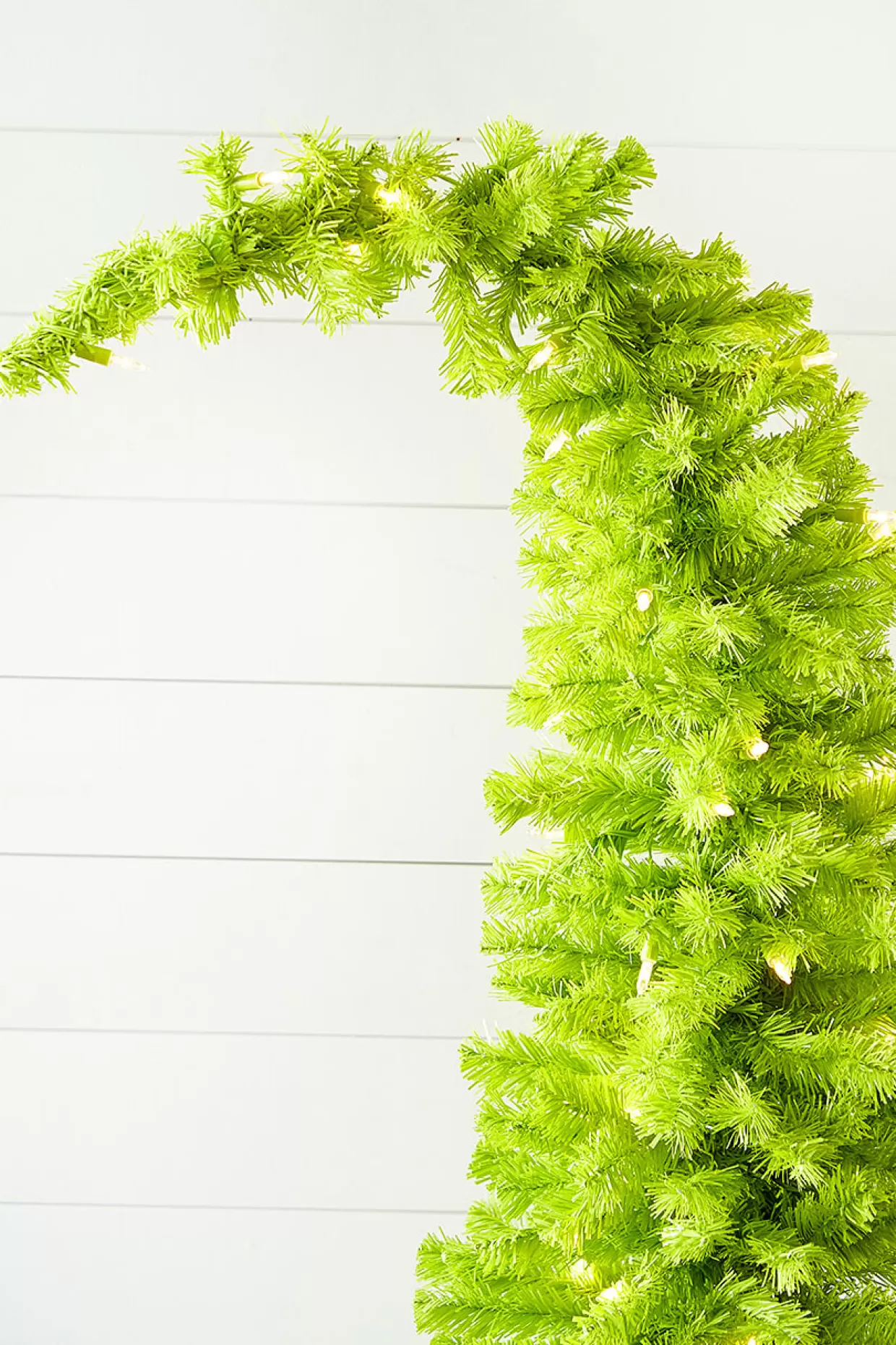 Decorator's Warehouse 5' Lime Green Whimsical Tree With LED Lights