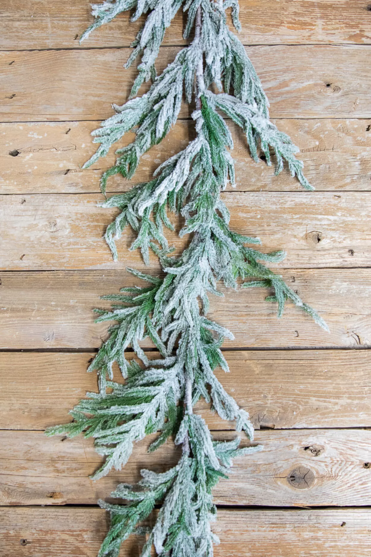 Decorator's Warehouse 60” Real-Touch Flocked Norfolk Garland