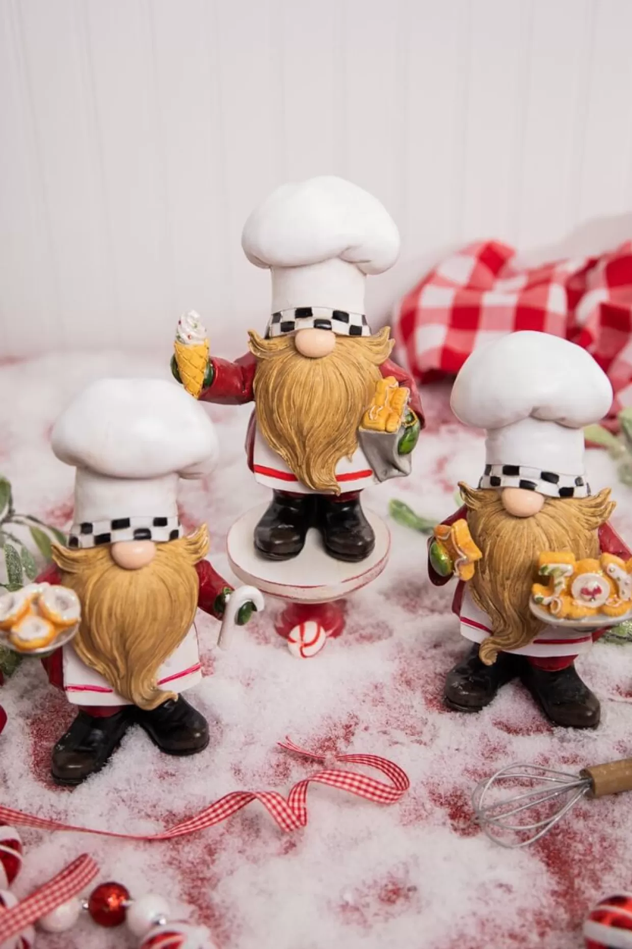 Decorator's Warehouse 8.5" Resin Chef Gnome Figurine