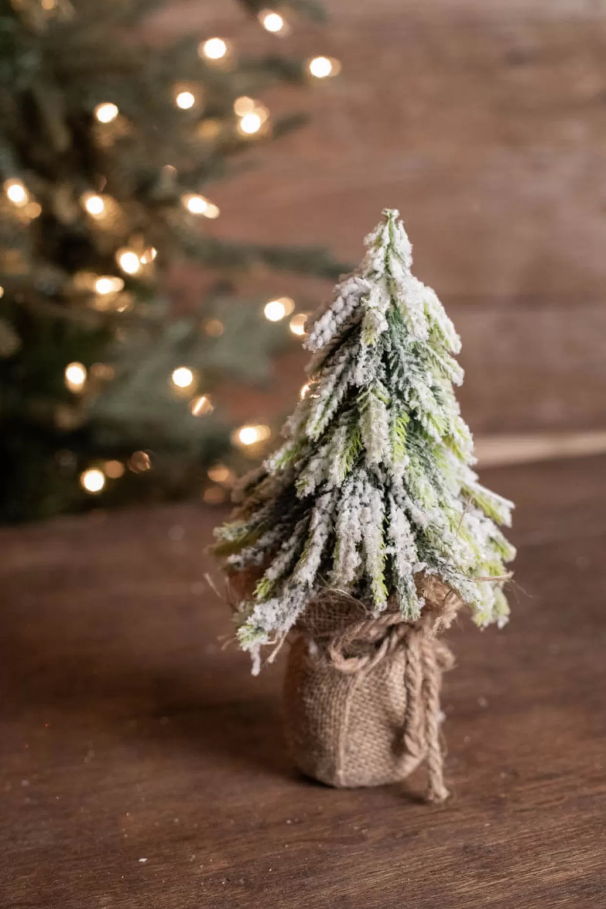 Decorator's Warehouse 9" Snowy Pine Tree