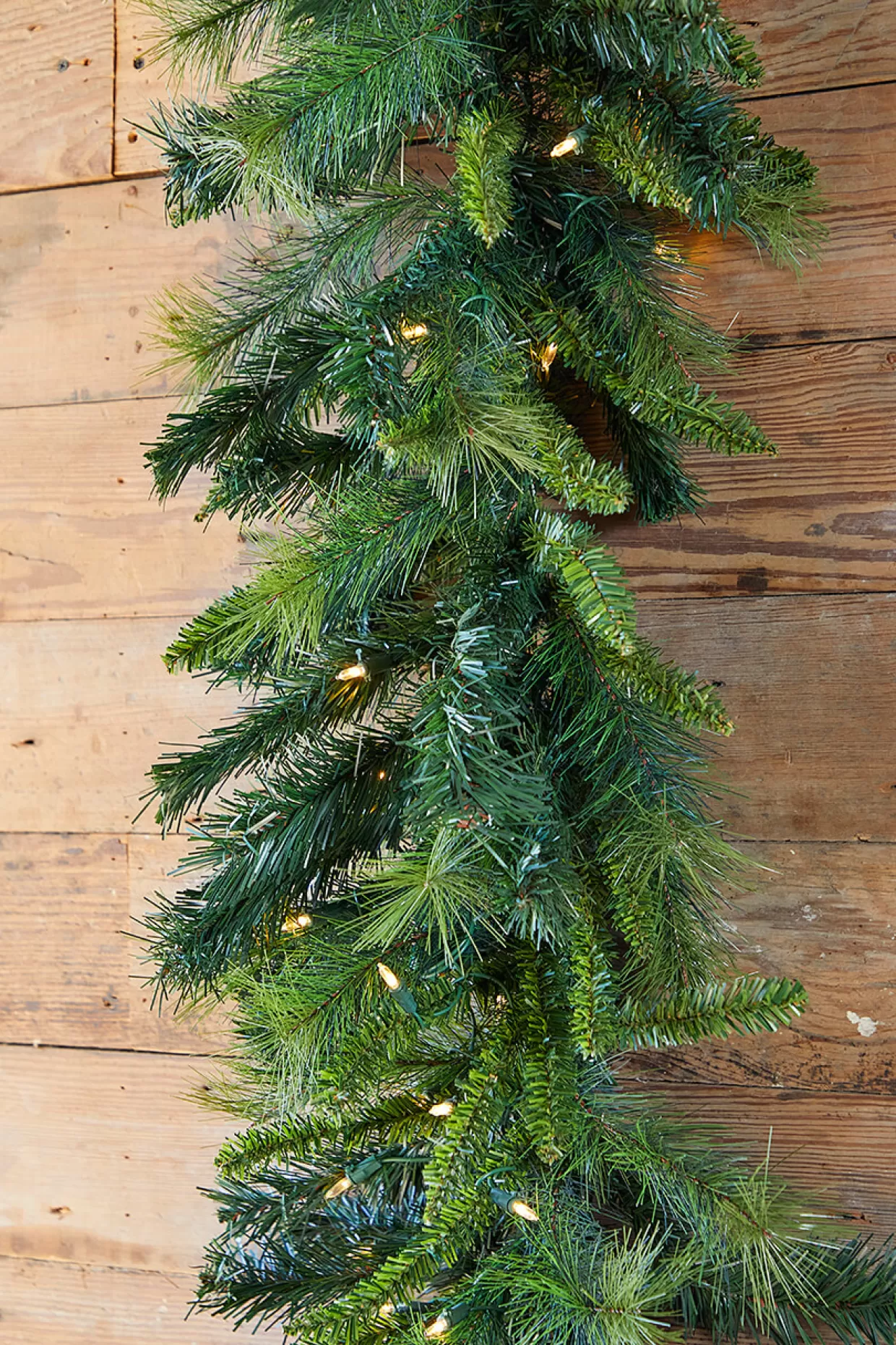 Decorator's Warehouse 9' X 16" LED Royal Mix Garland
