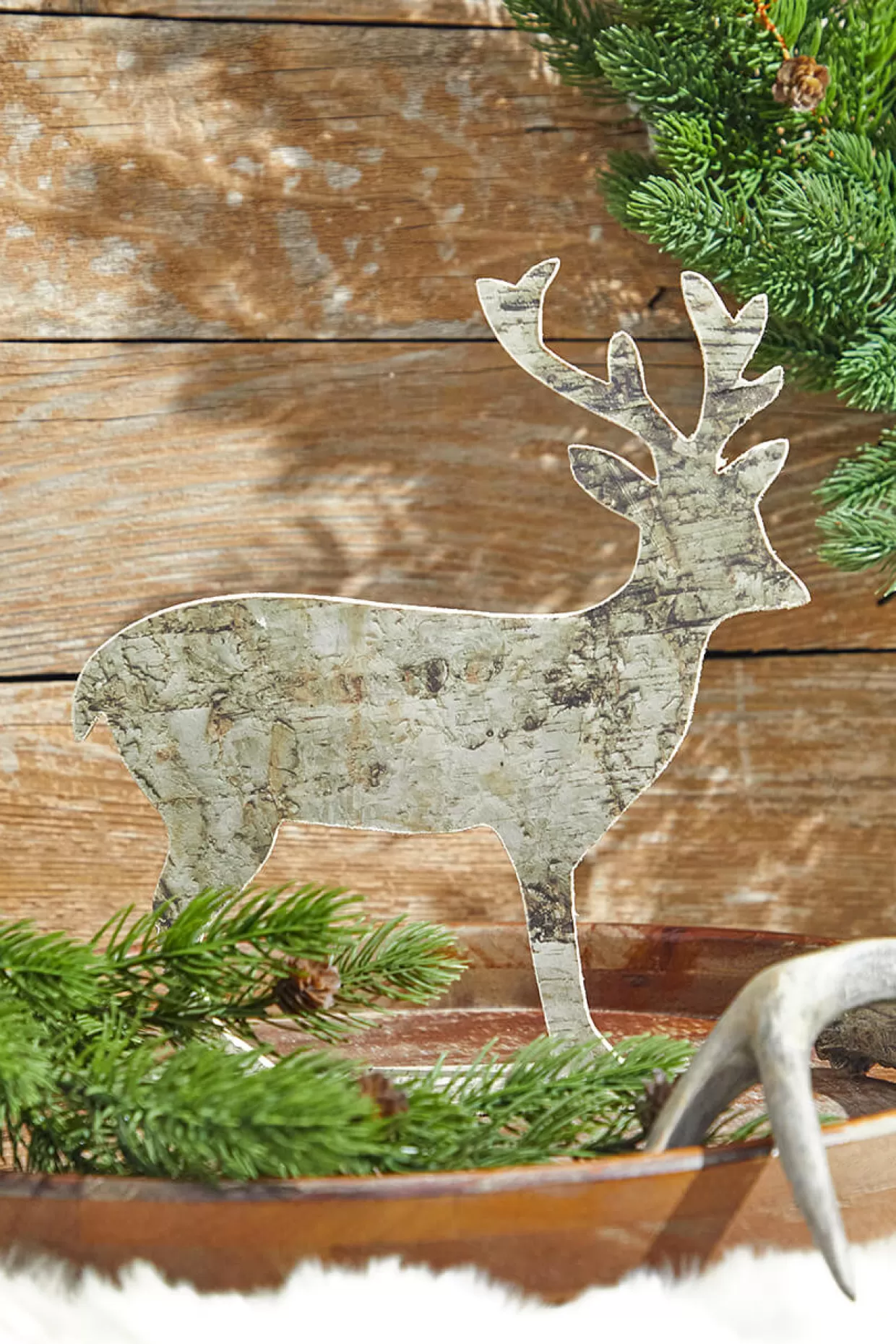 Decorator's Warehouse Birch Paper Standing Deer