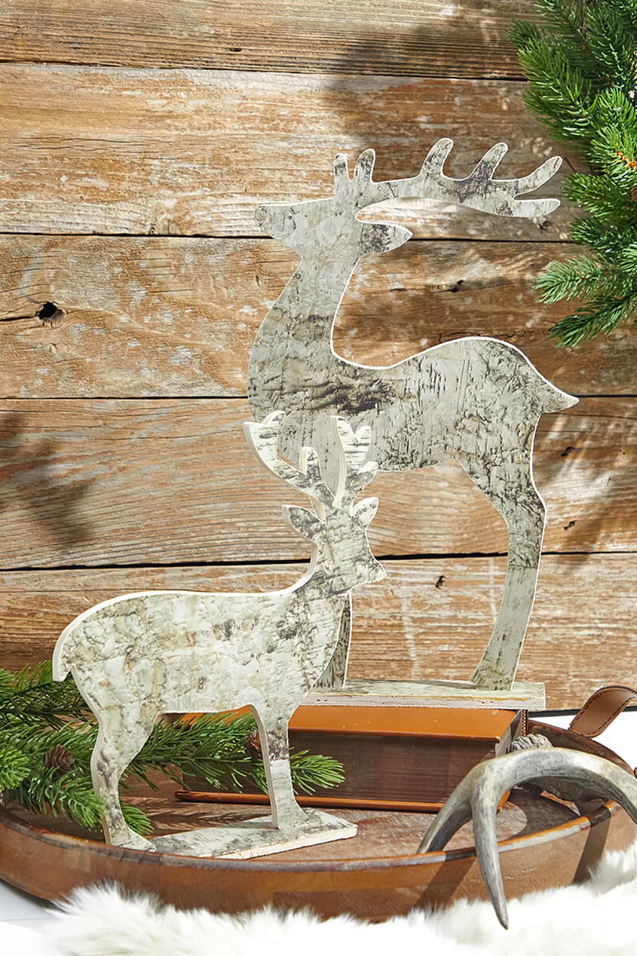 Decorator's Warehouse Birch Paper Standing Deer