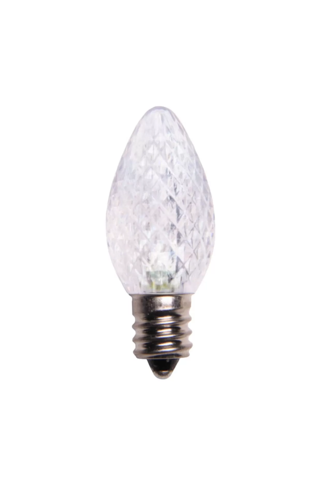 Decorator's Warehouse C7 Platinum Elite LED SMD Bulbs (25 Bulbs/bag) - Faceted, Cool White