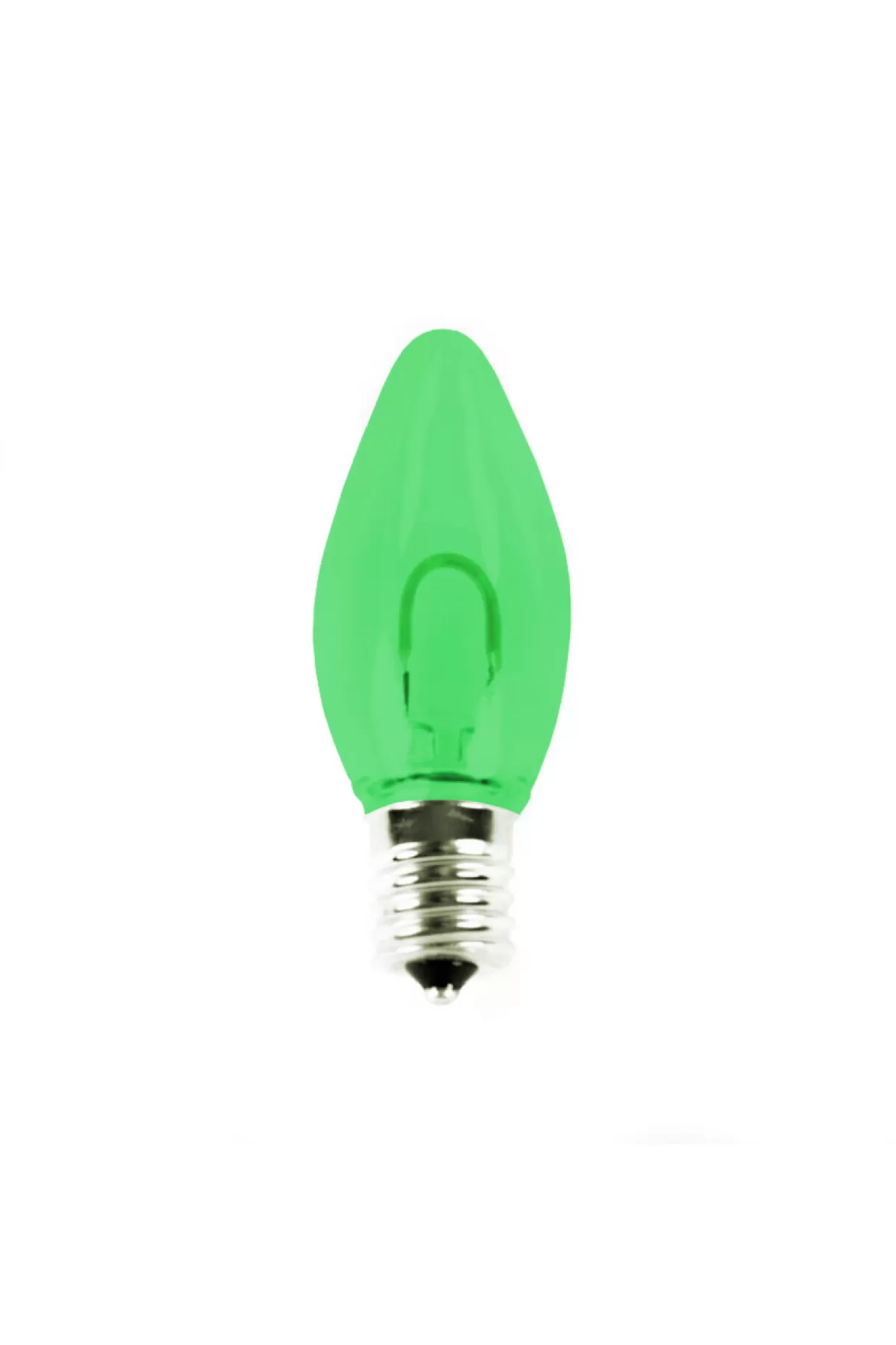 Decorator's Warehouse C9 Filament Bulb (25 Bulbs/box) - Green