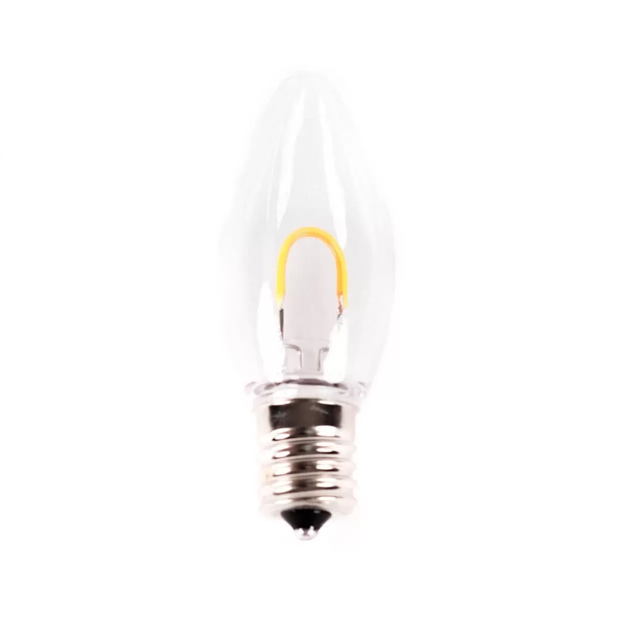 Decorator's Warehouse C9 Filament Bulb (25 Bulbs/box) - Pure White