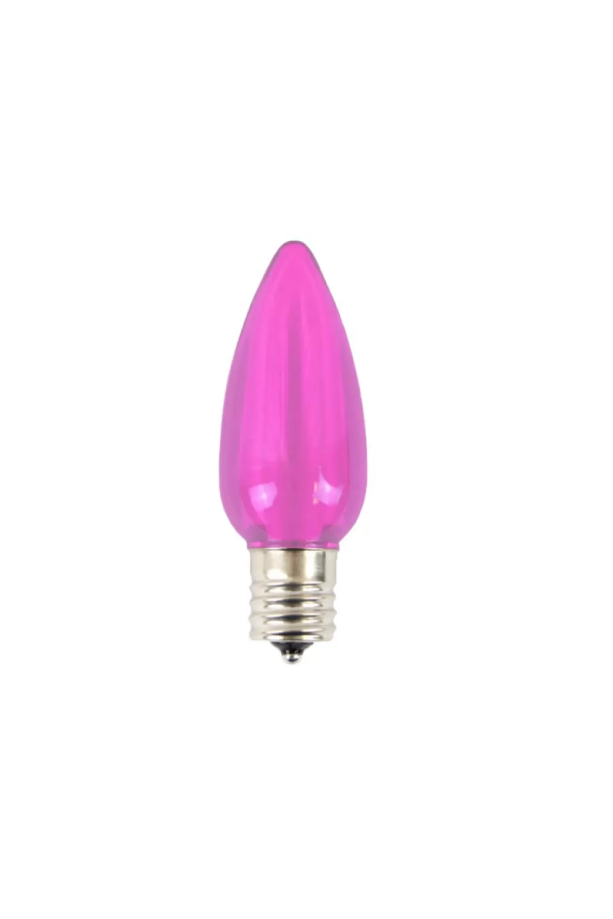 Decorator's Warehouse C9 Minleon LED SMD Bulb (25 Bulbs/box) - Smooth, Pink