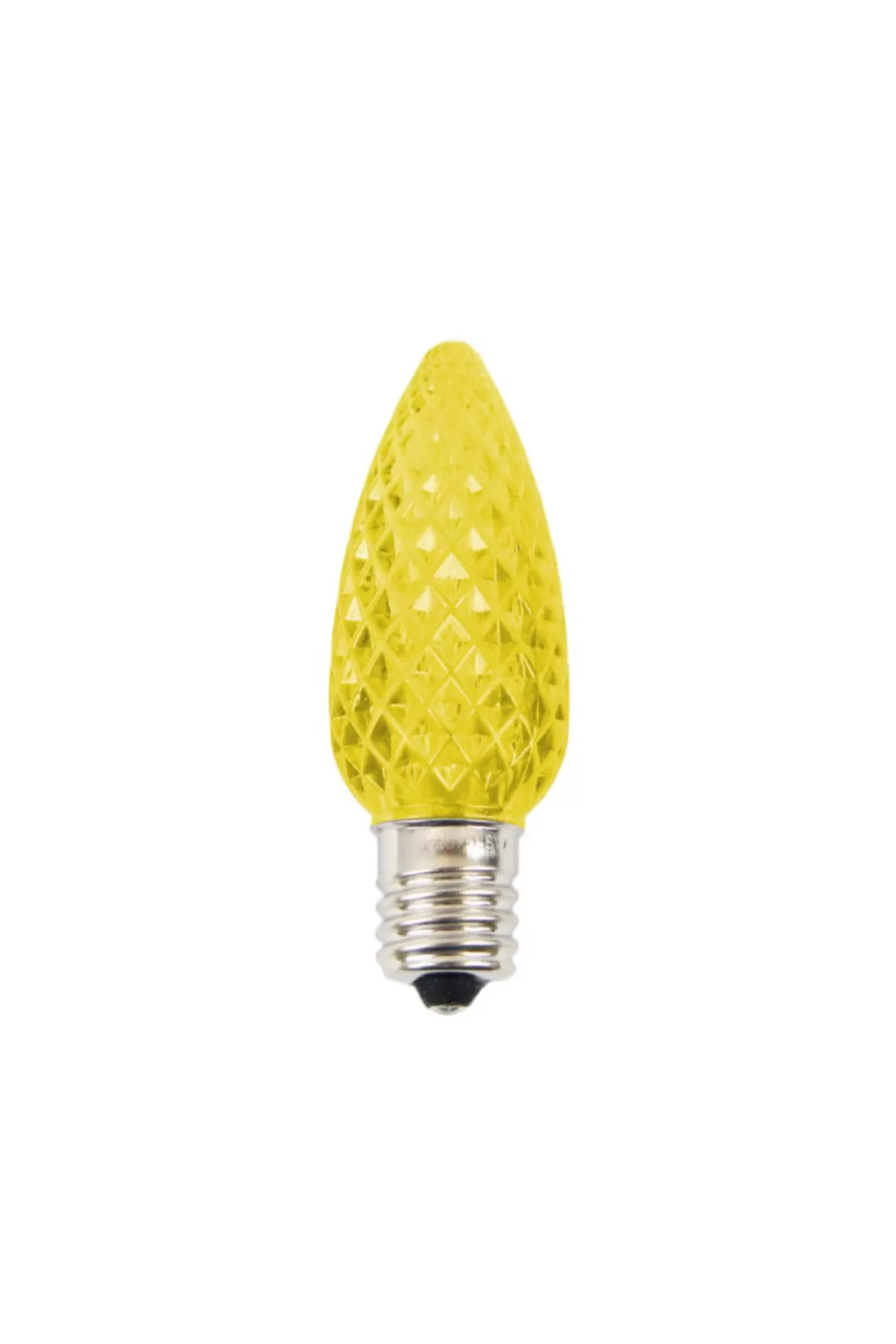 Decorator's Warehouse C9 Wonderful LED SMD Bulb (25 Bulbs/bag) - Faceted, Yellow