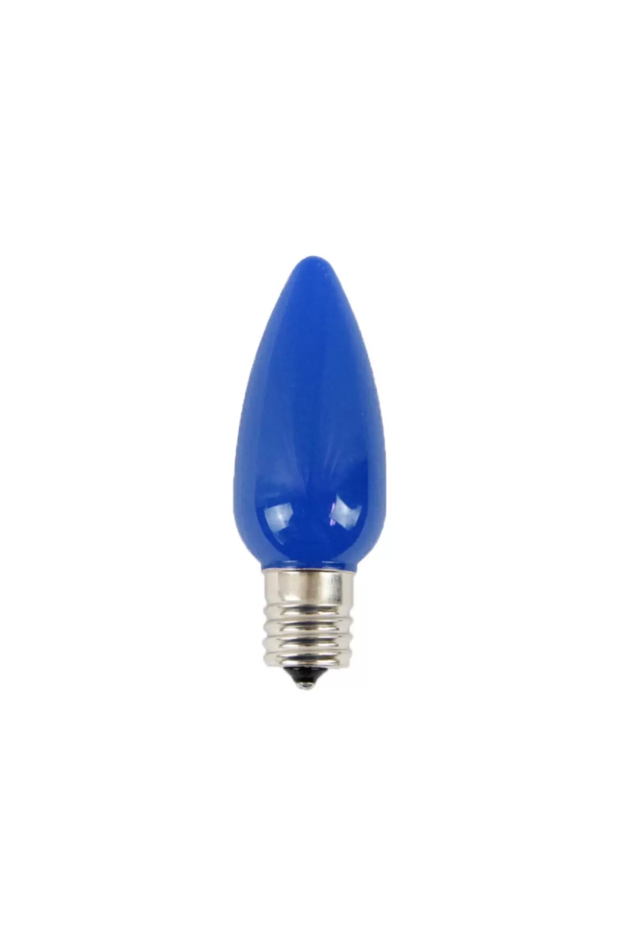 Decorator's Warehouse C9 Wonderful LED SMD Bulb (25 Bulbs/bag) - Frosted, Blue