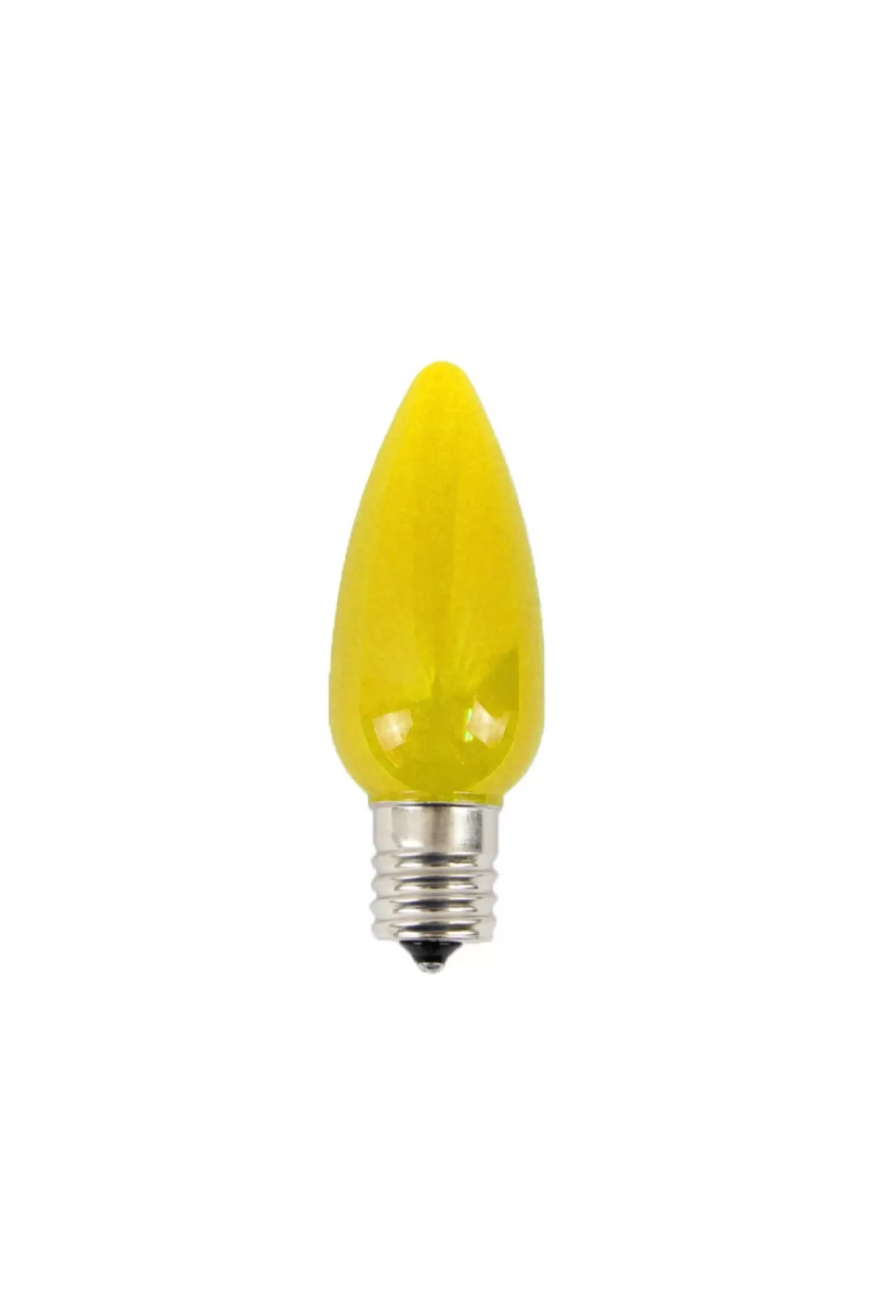Decorator's Warehouse C9 Wonderful LED SMD Bulb (25 Bulbs/bag) - Frosted, Yellow