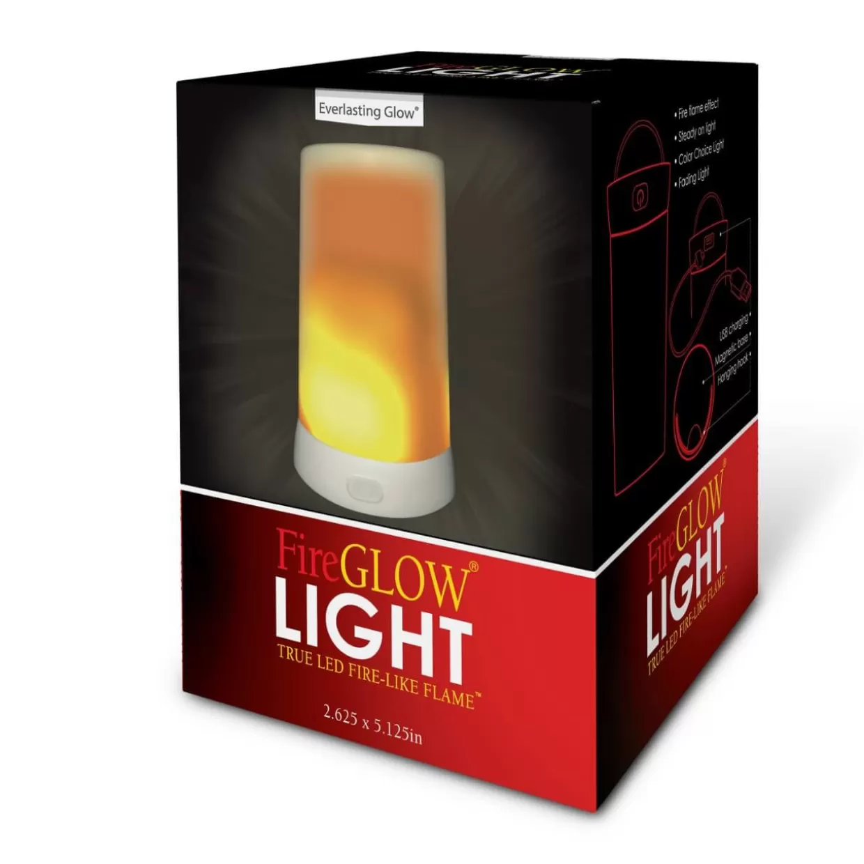 Decorator's Warehouse Fire LED Glow Light