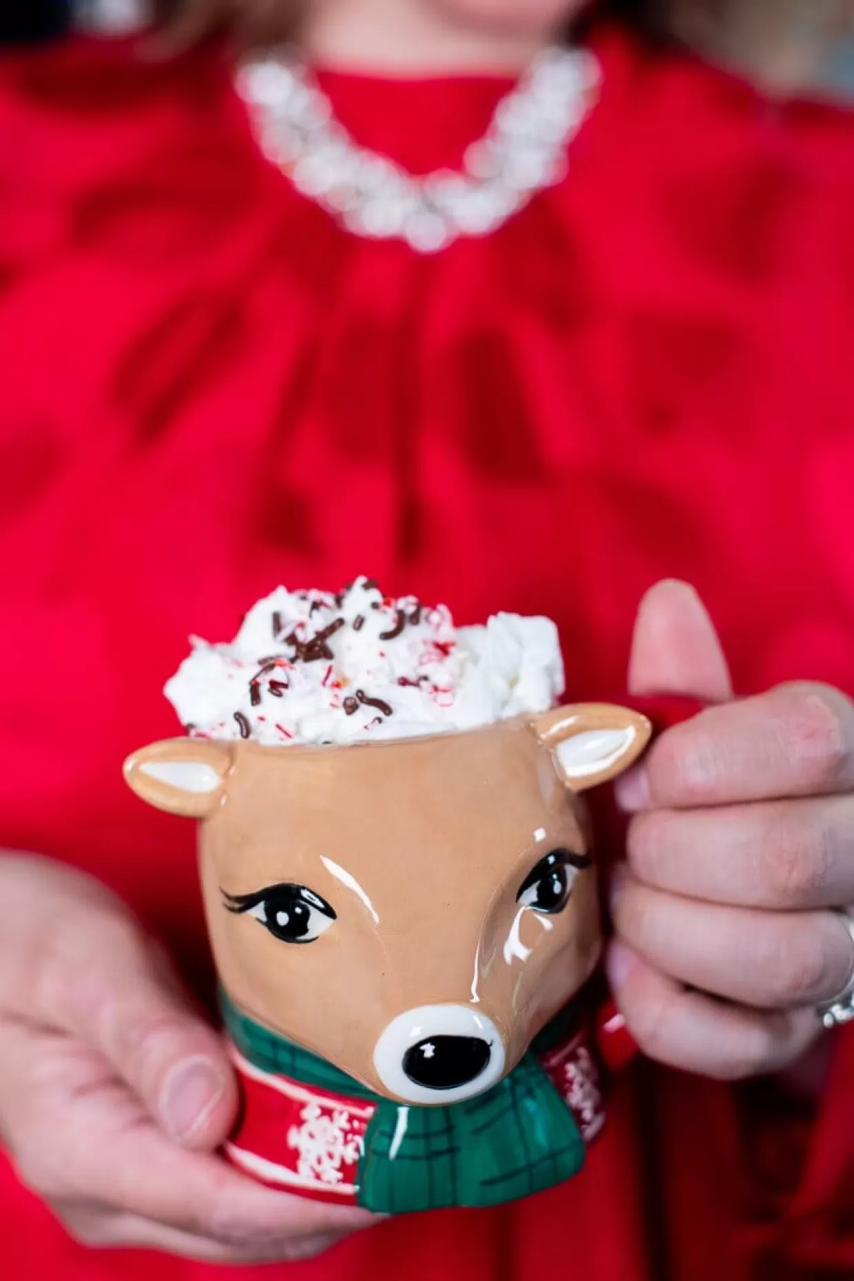 Decorator's Warehouse Reindeer Mug